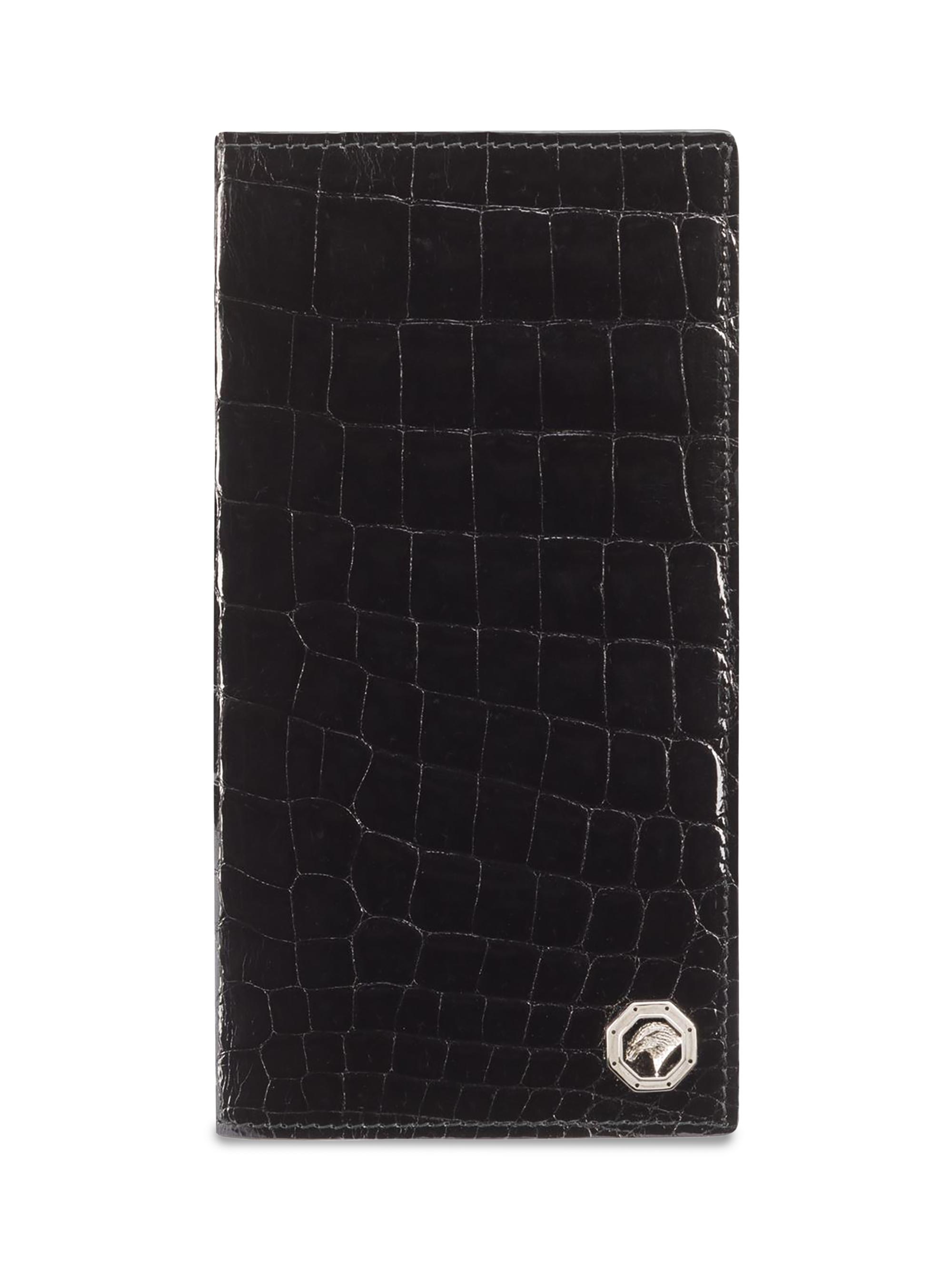 Stefano Ricci Men's Yen Leather Wallet - Black