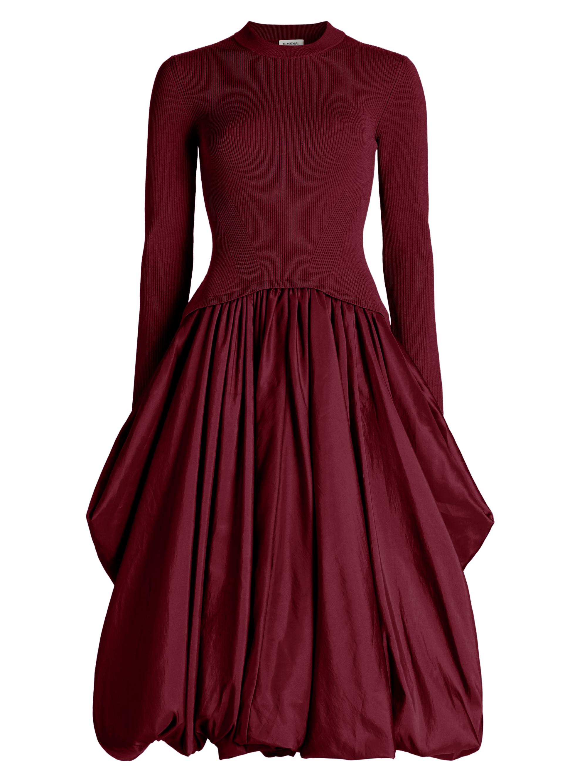 Alice + Olivia Chara Floral Fit & Flare Midi-Dress | Saks Fifth Avenue