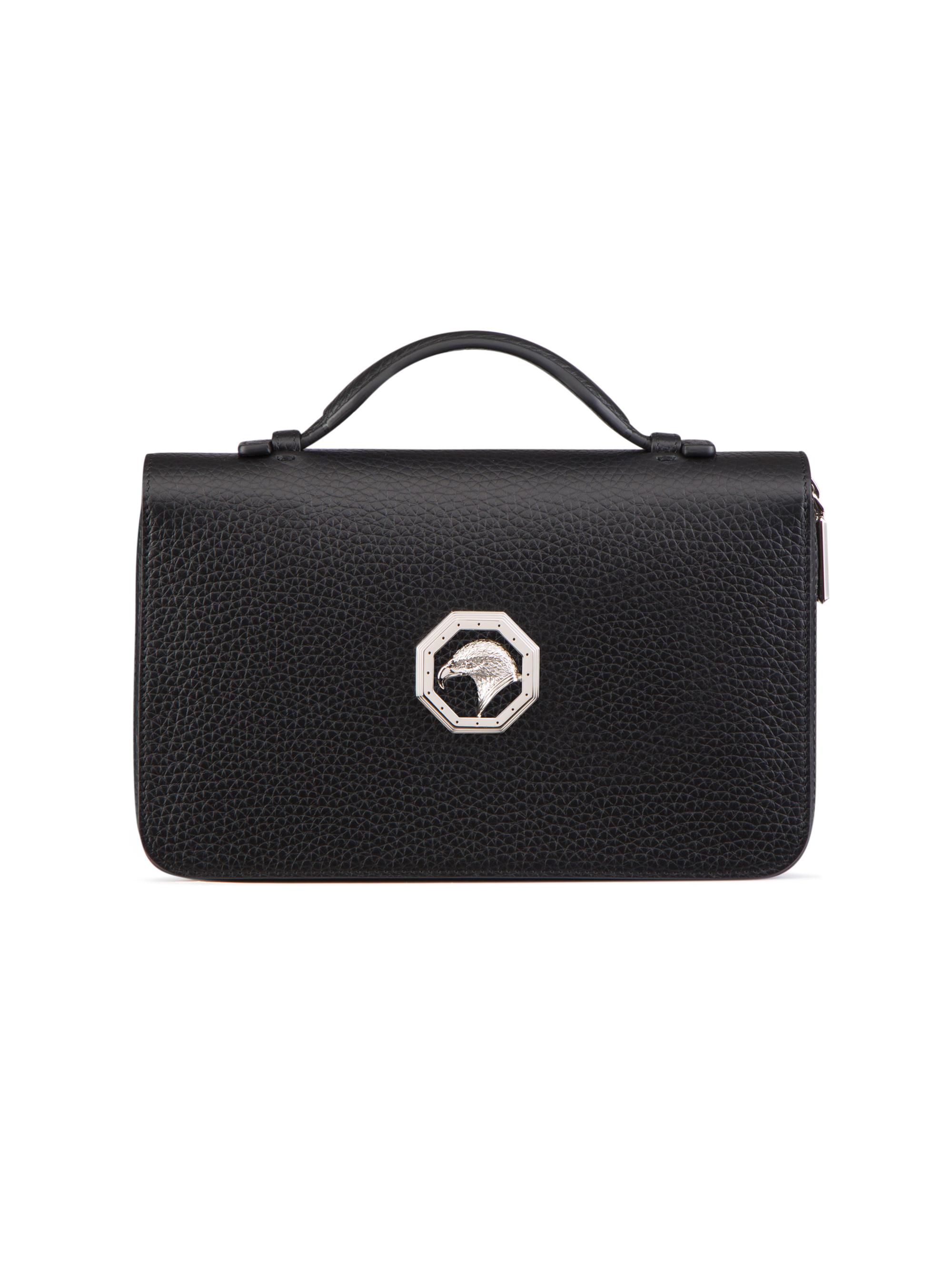 Stefano Ricci Men's Leather Bag - Black