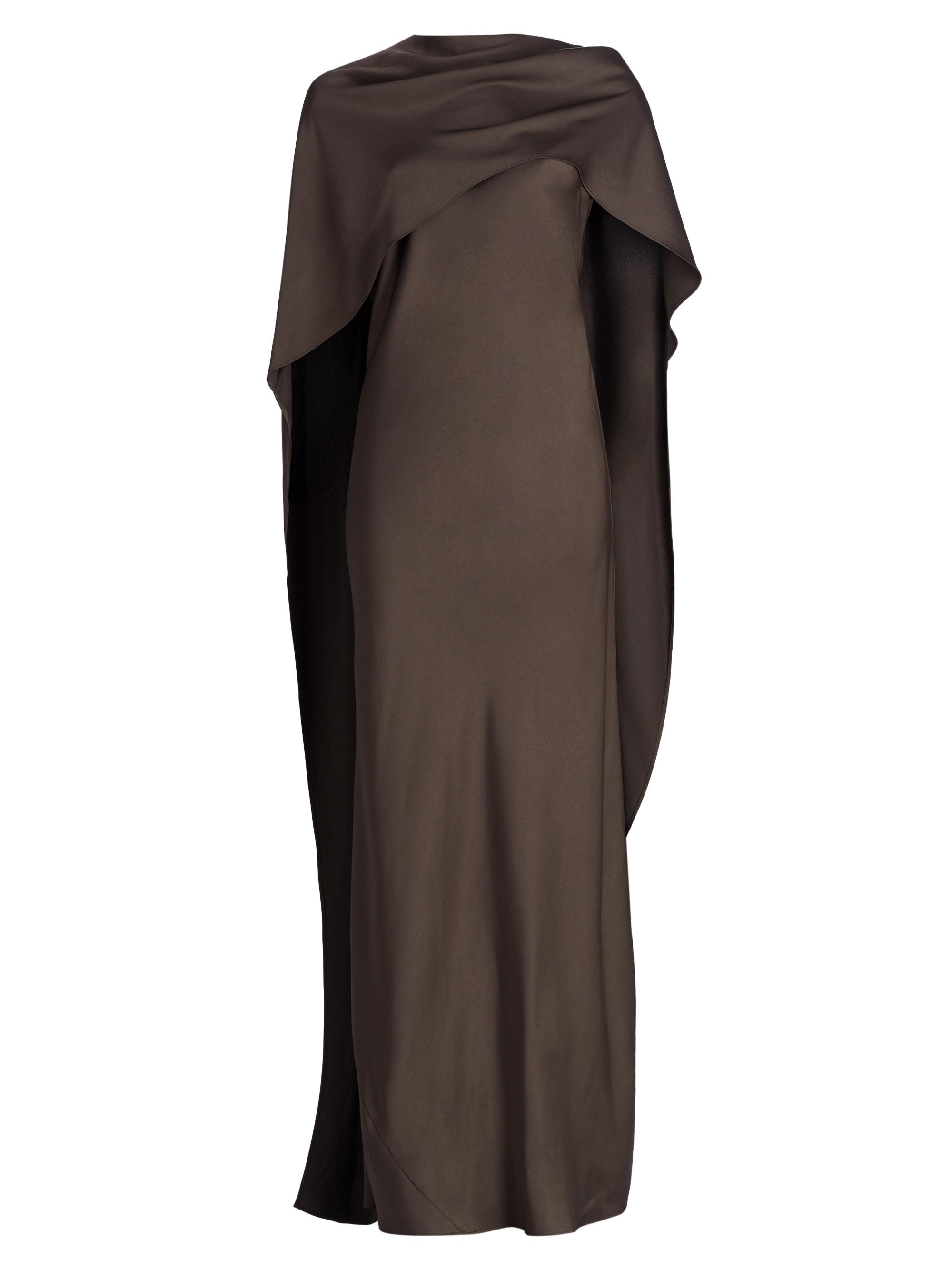 SIMKHAI Women's Izel Cape Gown - Chocolate