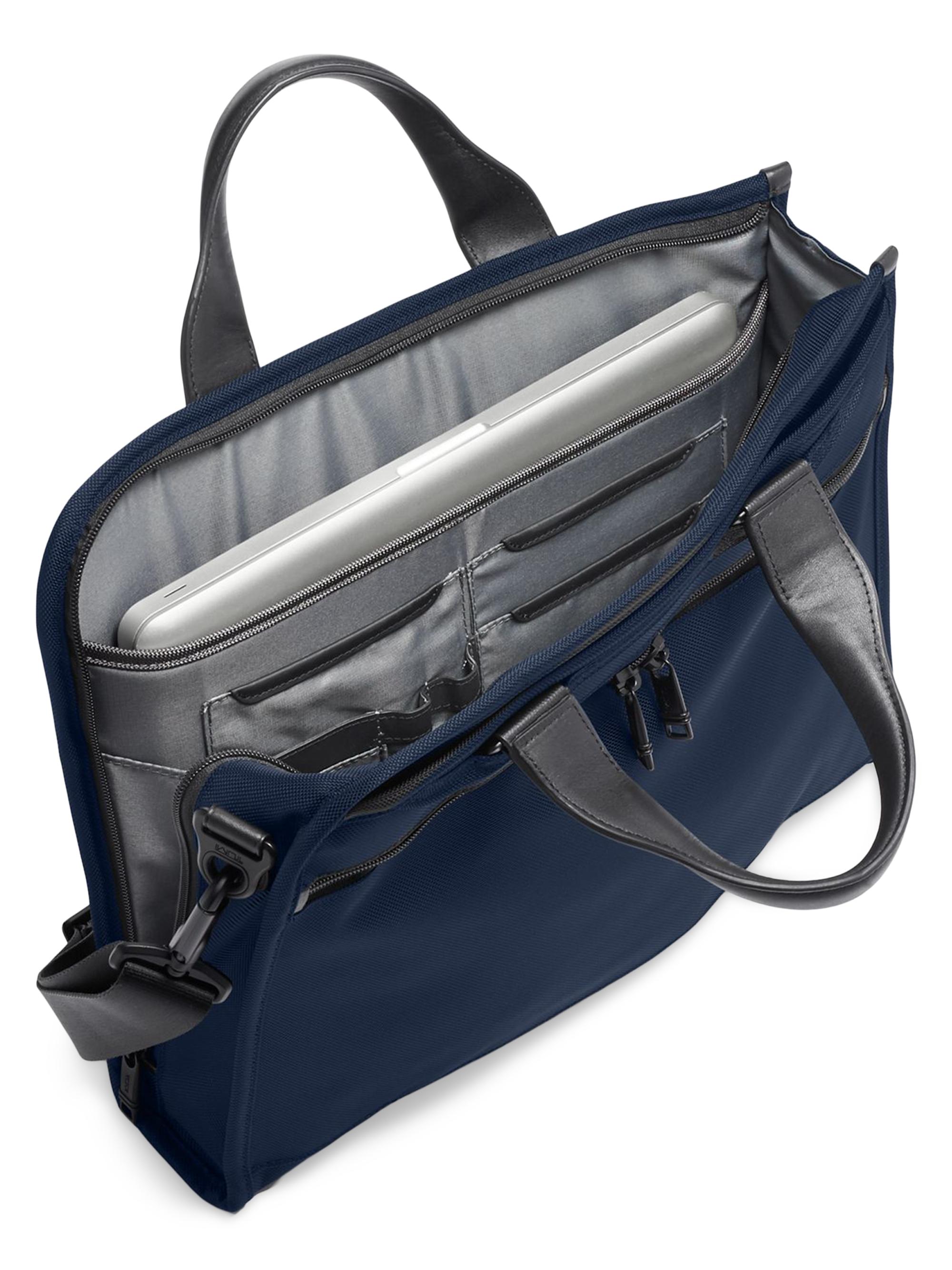 TUMI Alpha Slim Deluxe Portfolio | Saks Fifth Avenue