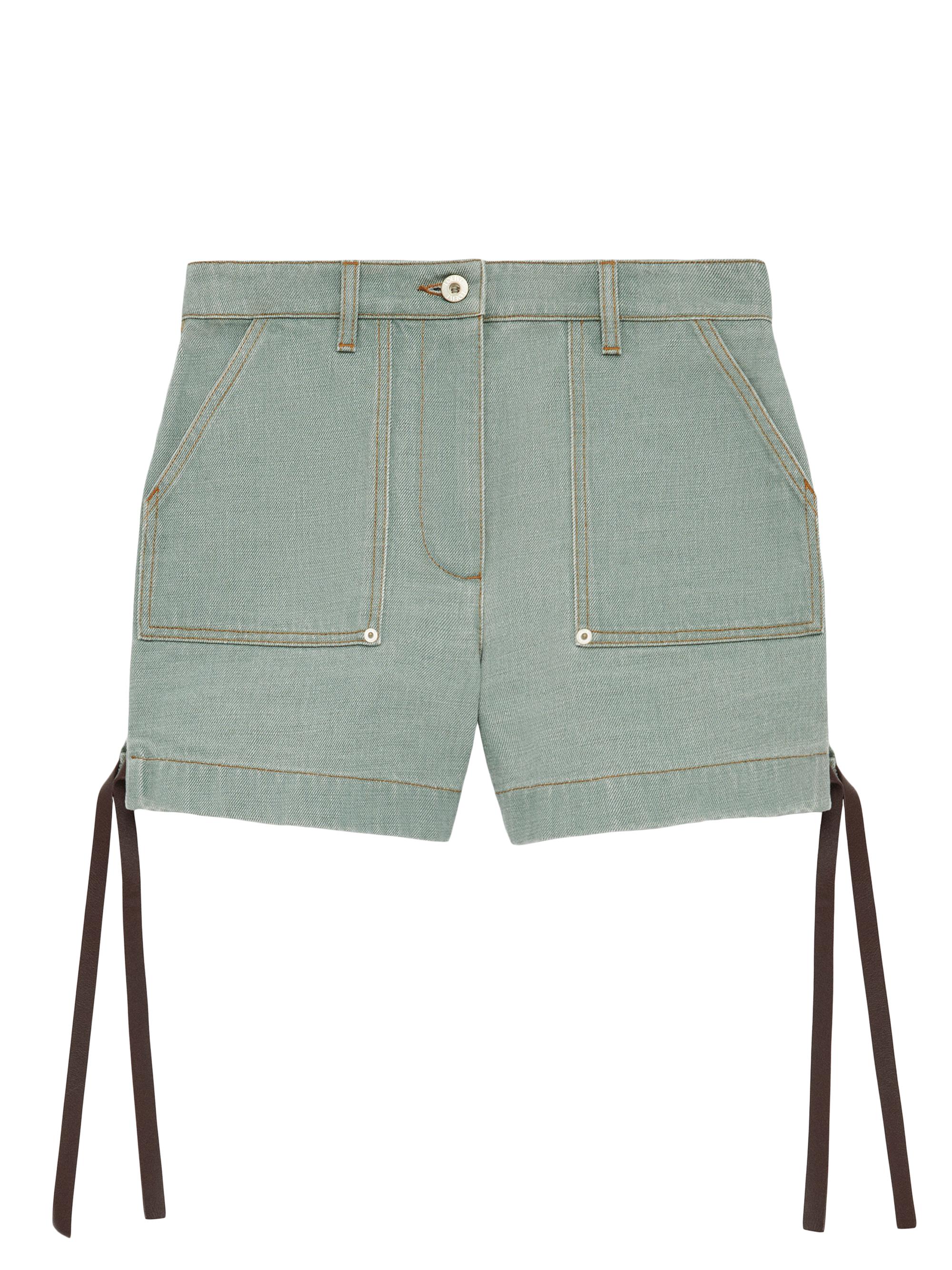 Sacai Mixed-Media Tweed Shorts | Saks Fifth Avenue