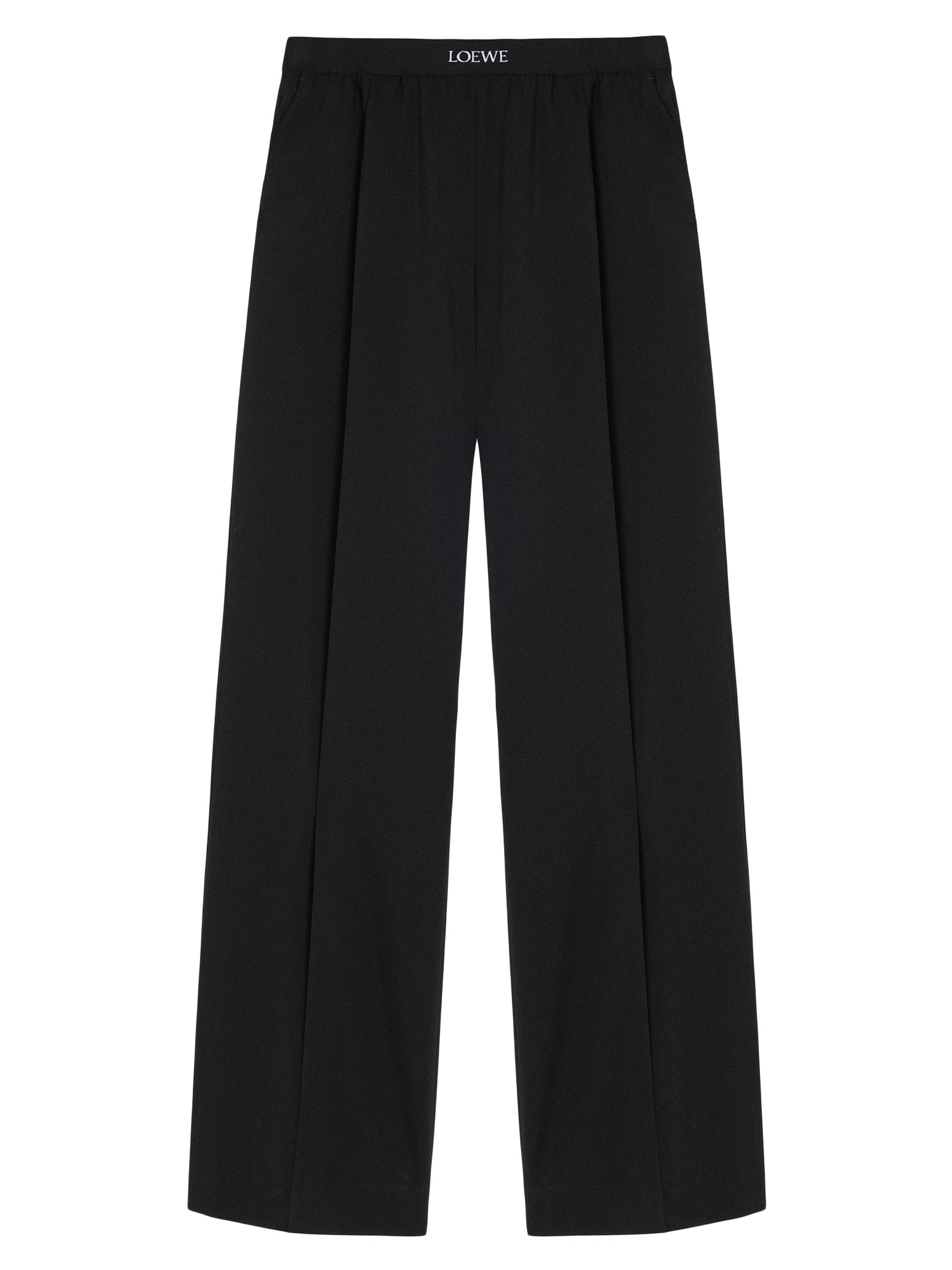 LOEWE Wool-Blend Wrap Trousers | Saks Fifth Avenue