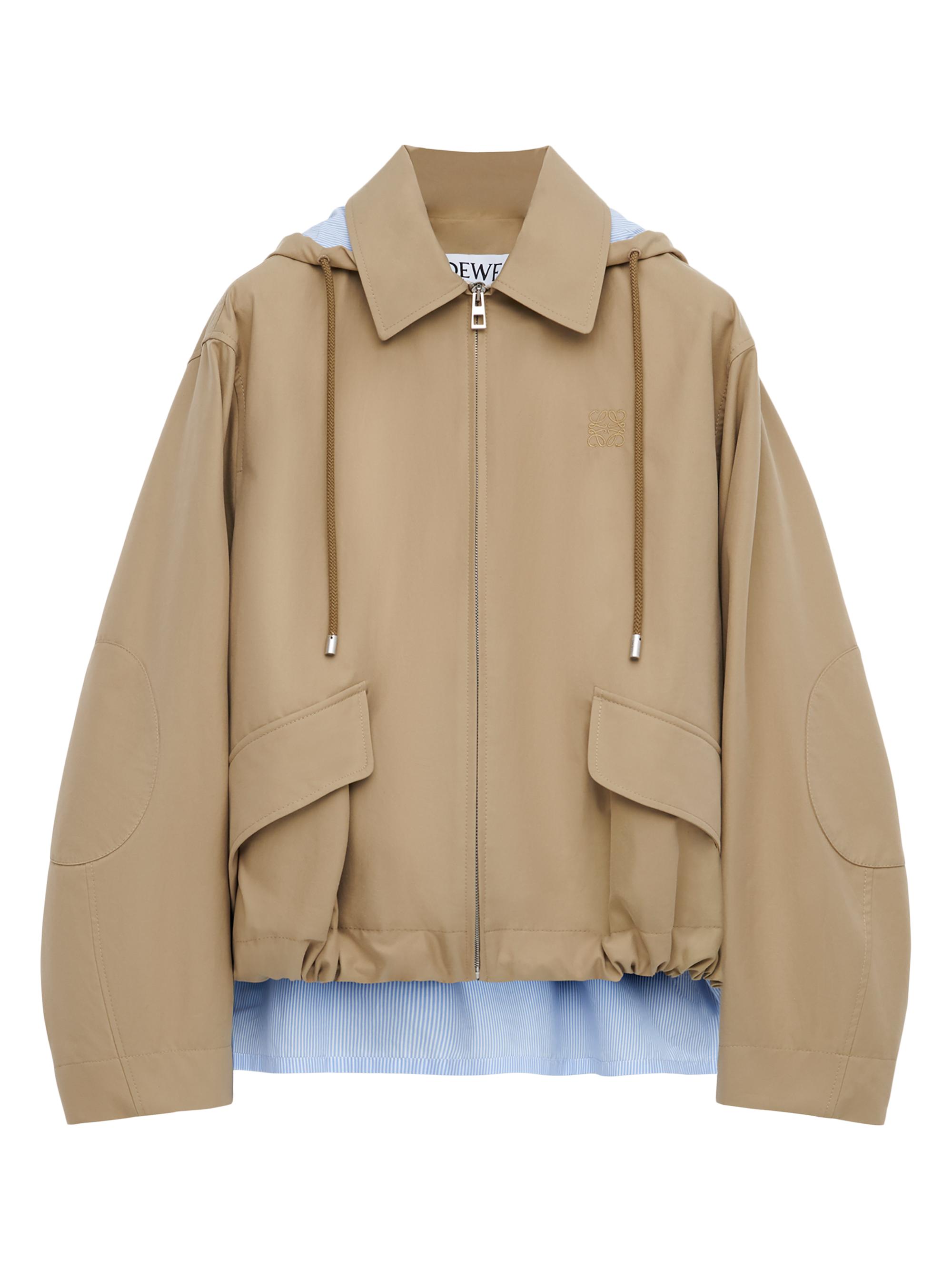 LOEWE フーデッドジャケット LOEWE Hooded Cotton-Blend Jacket | Saks Fifth Avenue