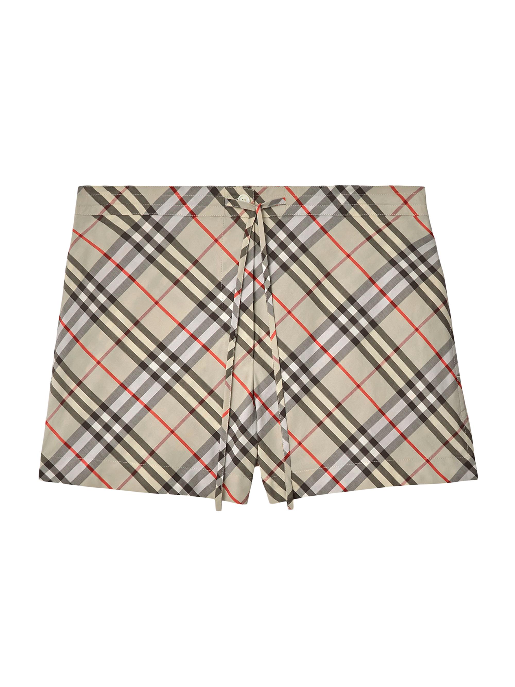 Burberry Audrey Check Shorts | Saks Fifth Avenue