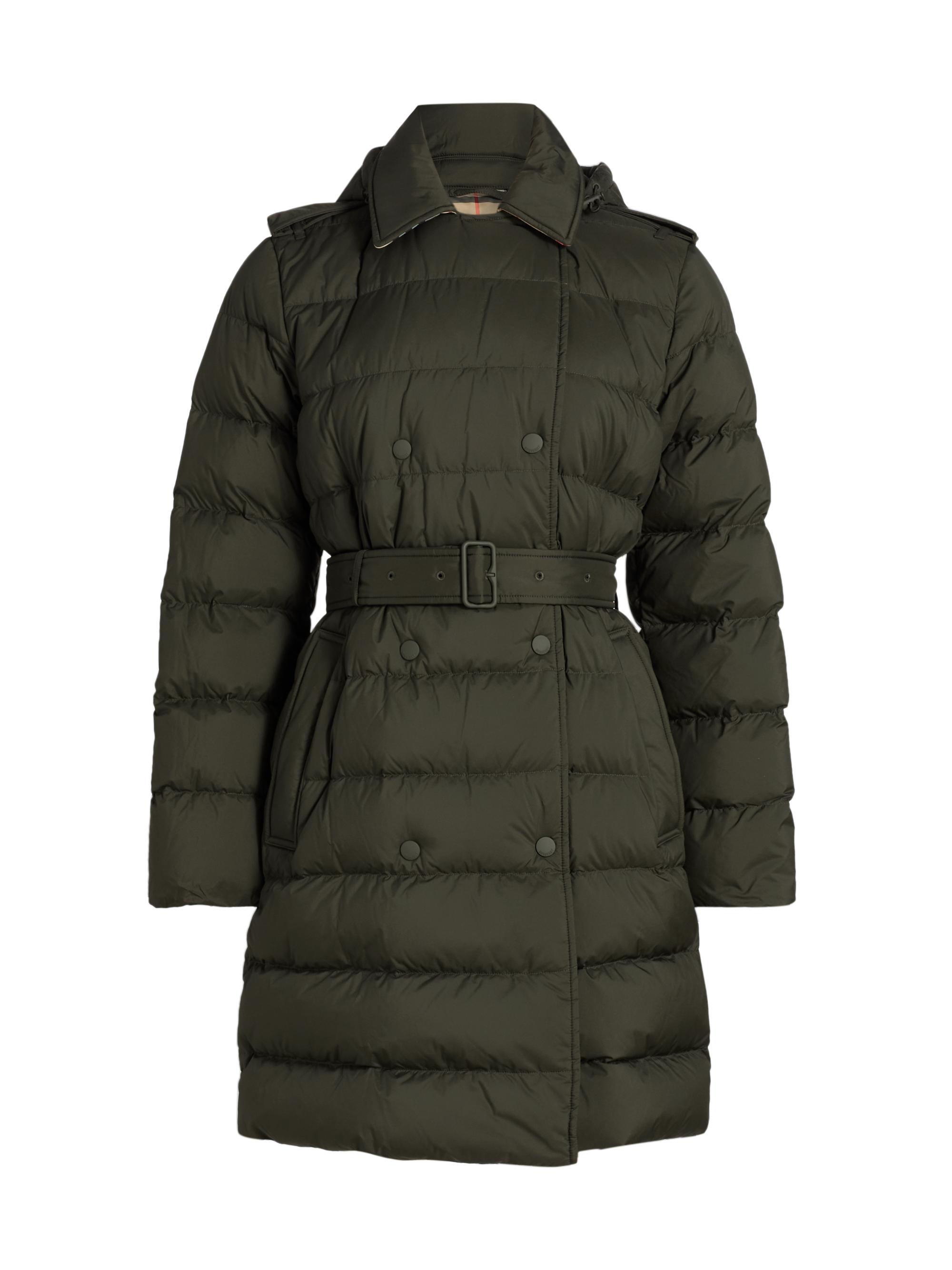 Burberry Kent Regular Fit Hooded Down Jacket | Saks Fifth Avenue