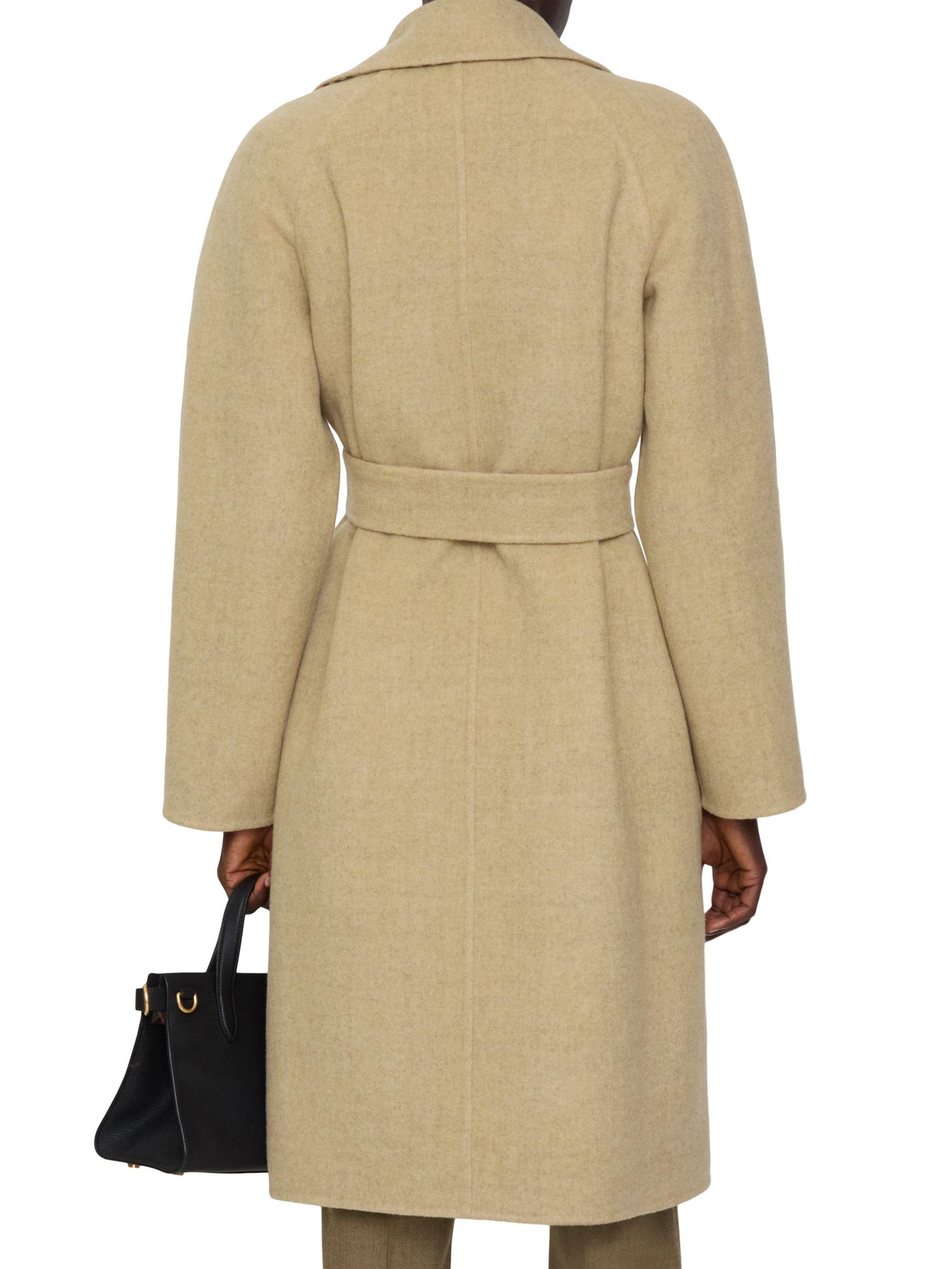 Burberry Turnbridge Wool Reversiable Wrap Coat | Saks Fifth Avenue