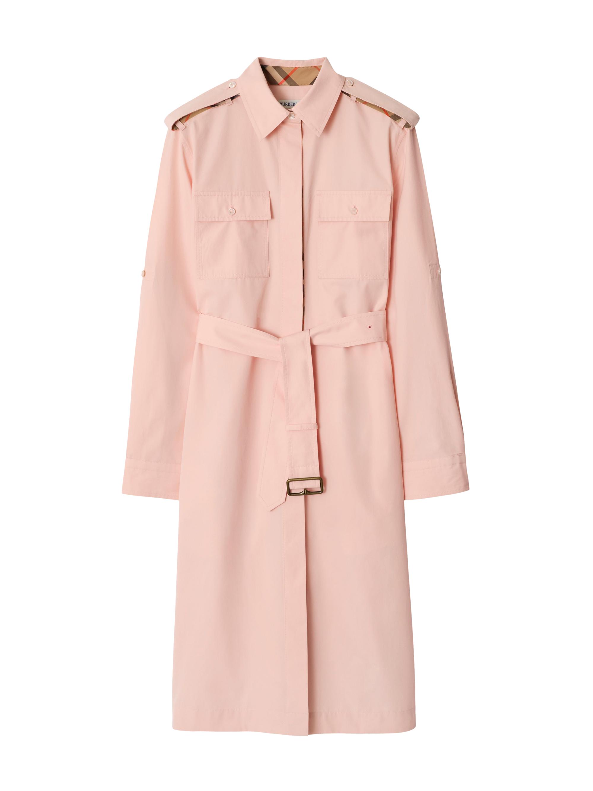 Burberry Women's Cotton Twill Midi-Shirtdress - Flora
