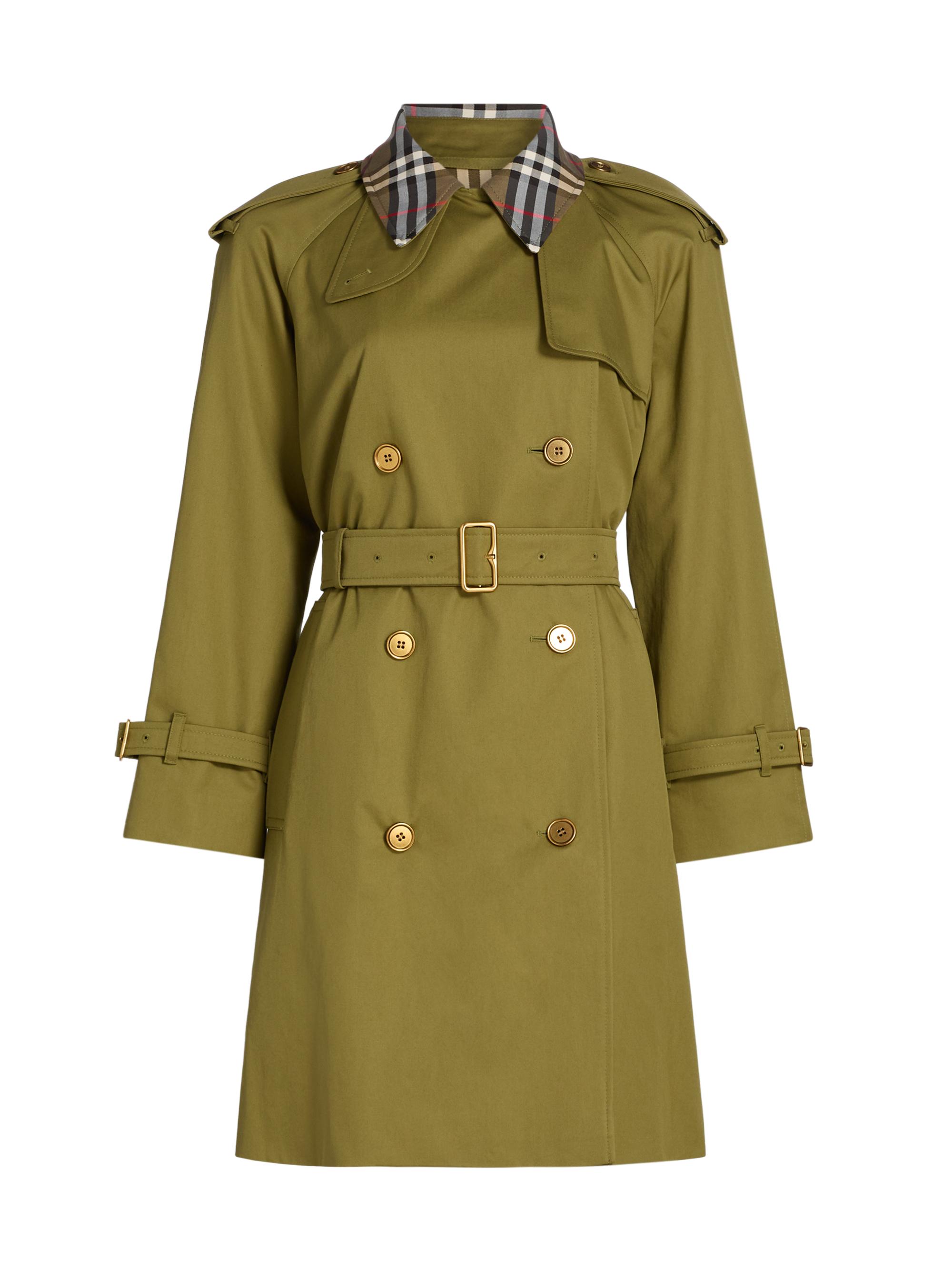 Weekend Max Mara Elodia Cotton-Blend Belted Trench Coat