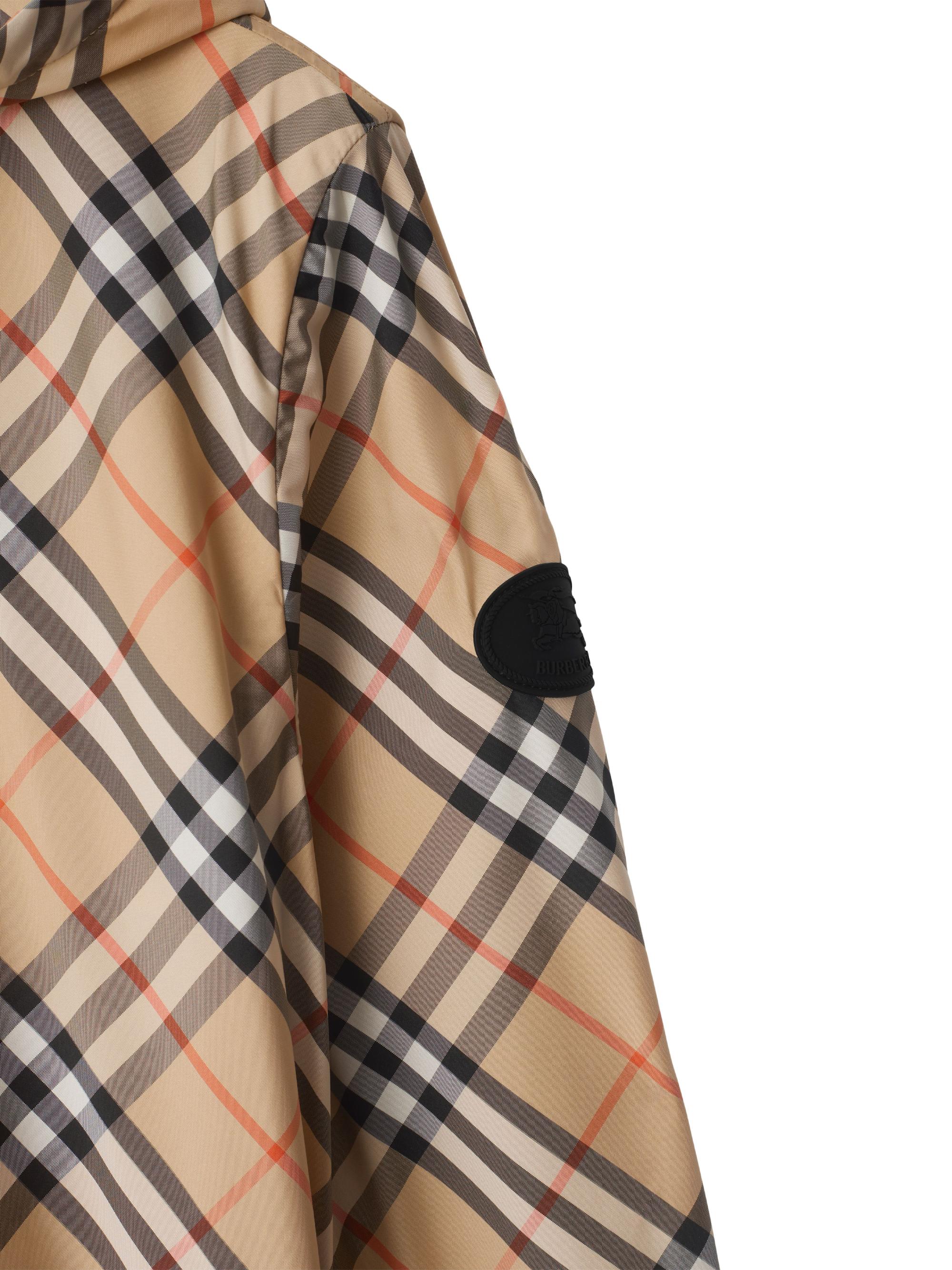 Burberry Check Hooded Jacket | Saks Fifth Avenue
