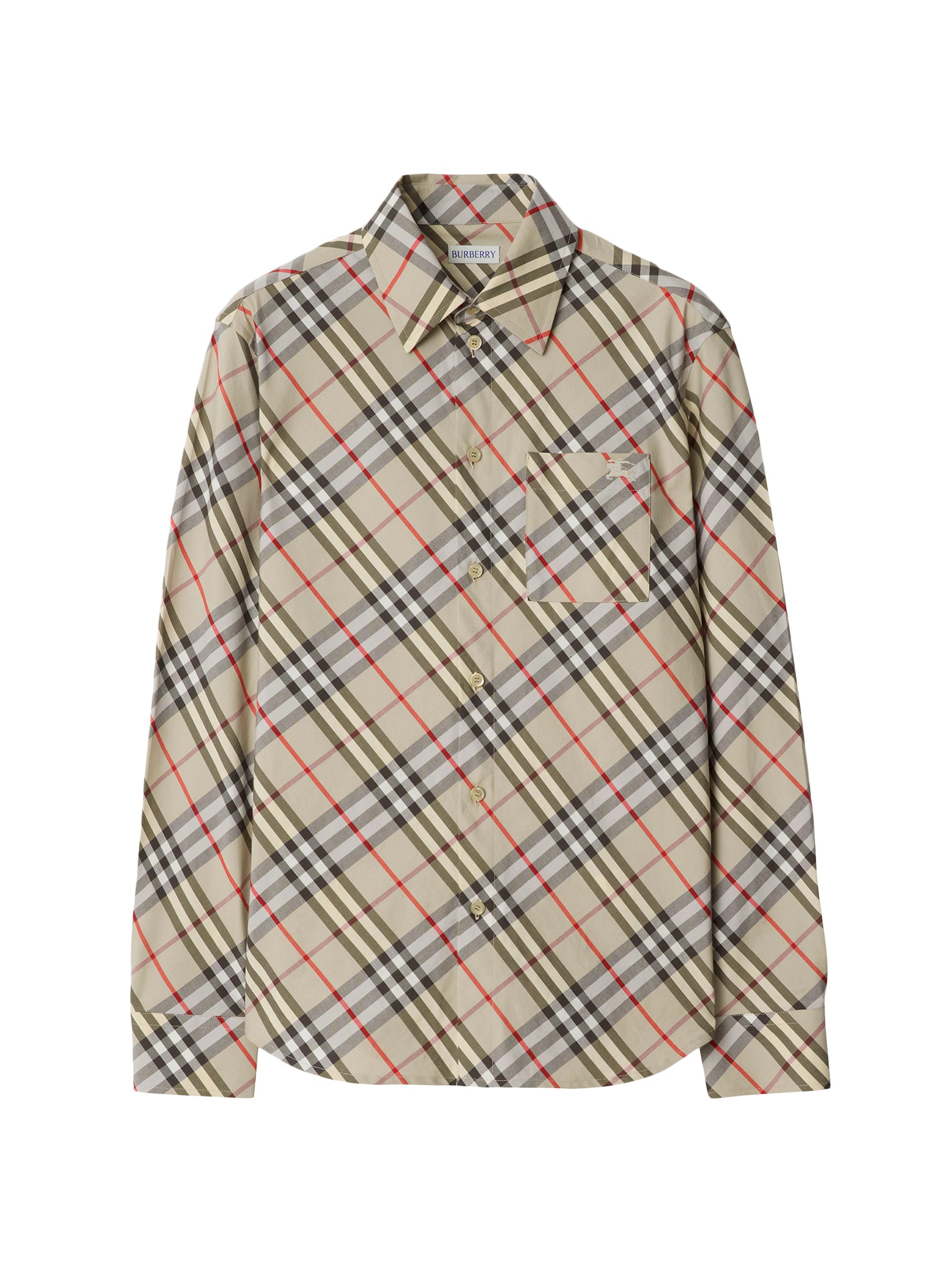 Burberry Women's Regular Fit Check Cotton Shirt - Chipping Ip Check