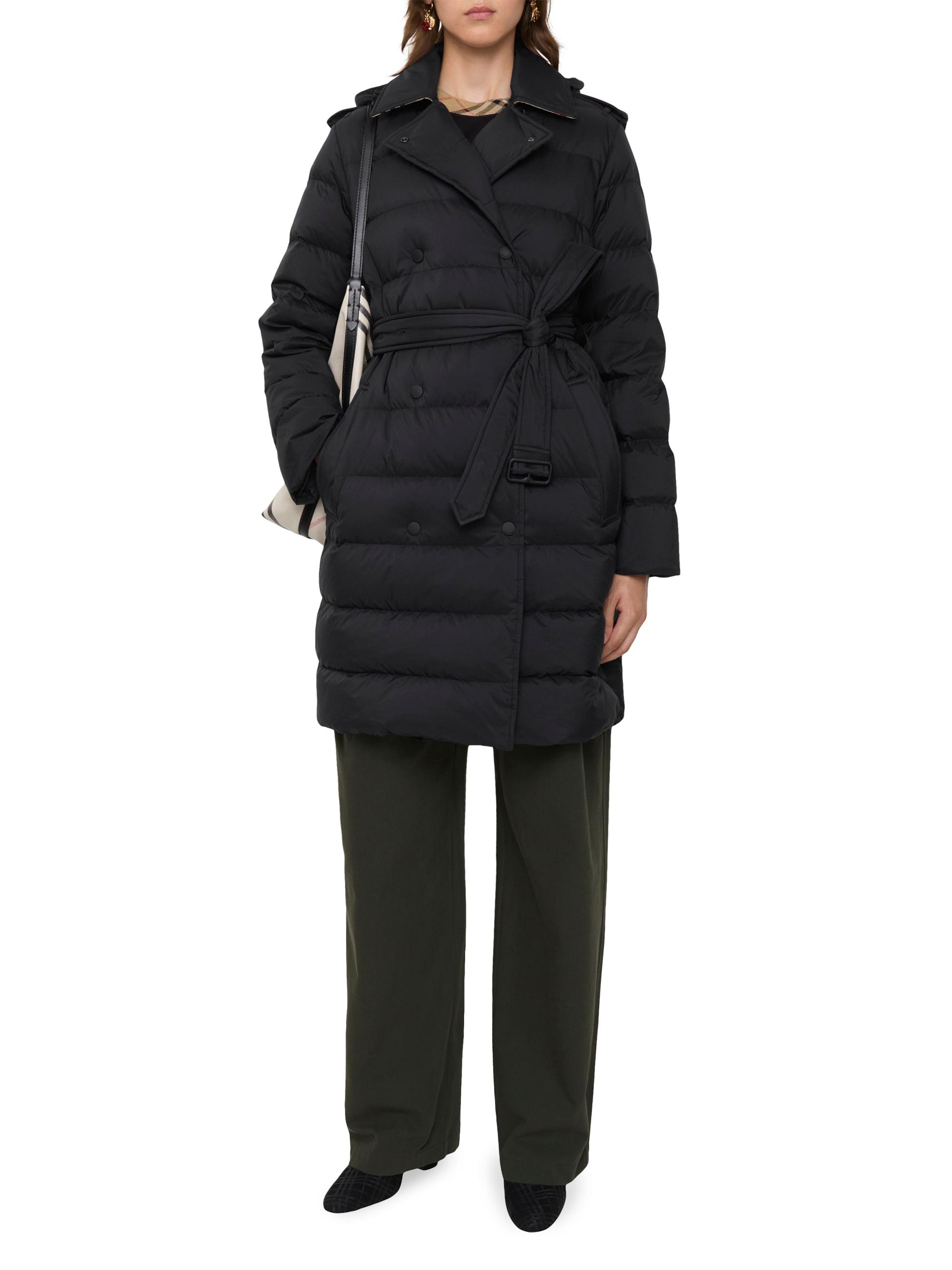 Burberry ブラック ジャンパー Burberry Nylon Check Windbreaker Jacket | Saks Fifth Avenue