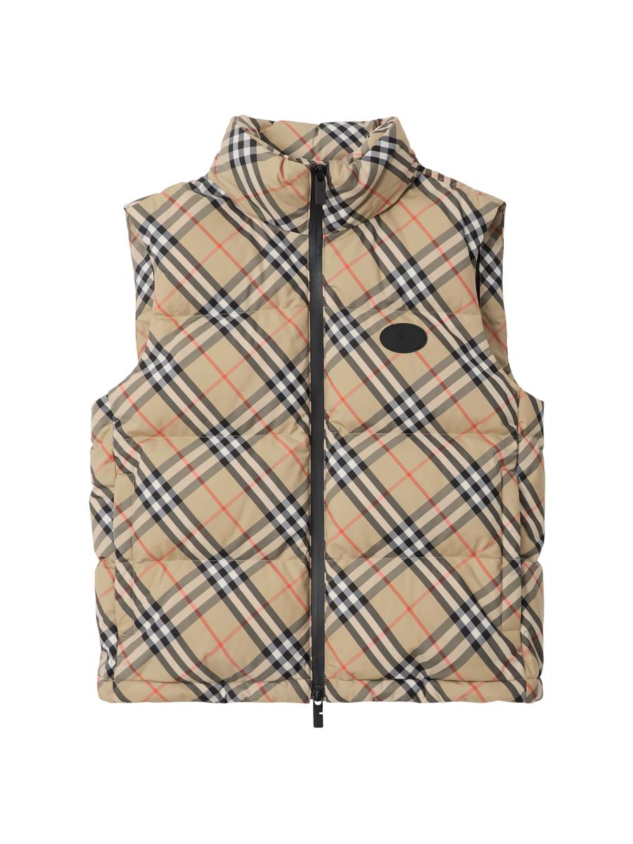 ジャケット・アウター Bargiee TARTAN DOWN VEST Bargiee TARTAN DOWN VEST