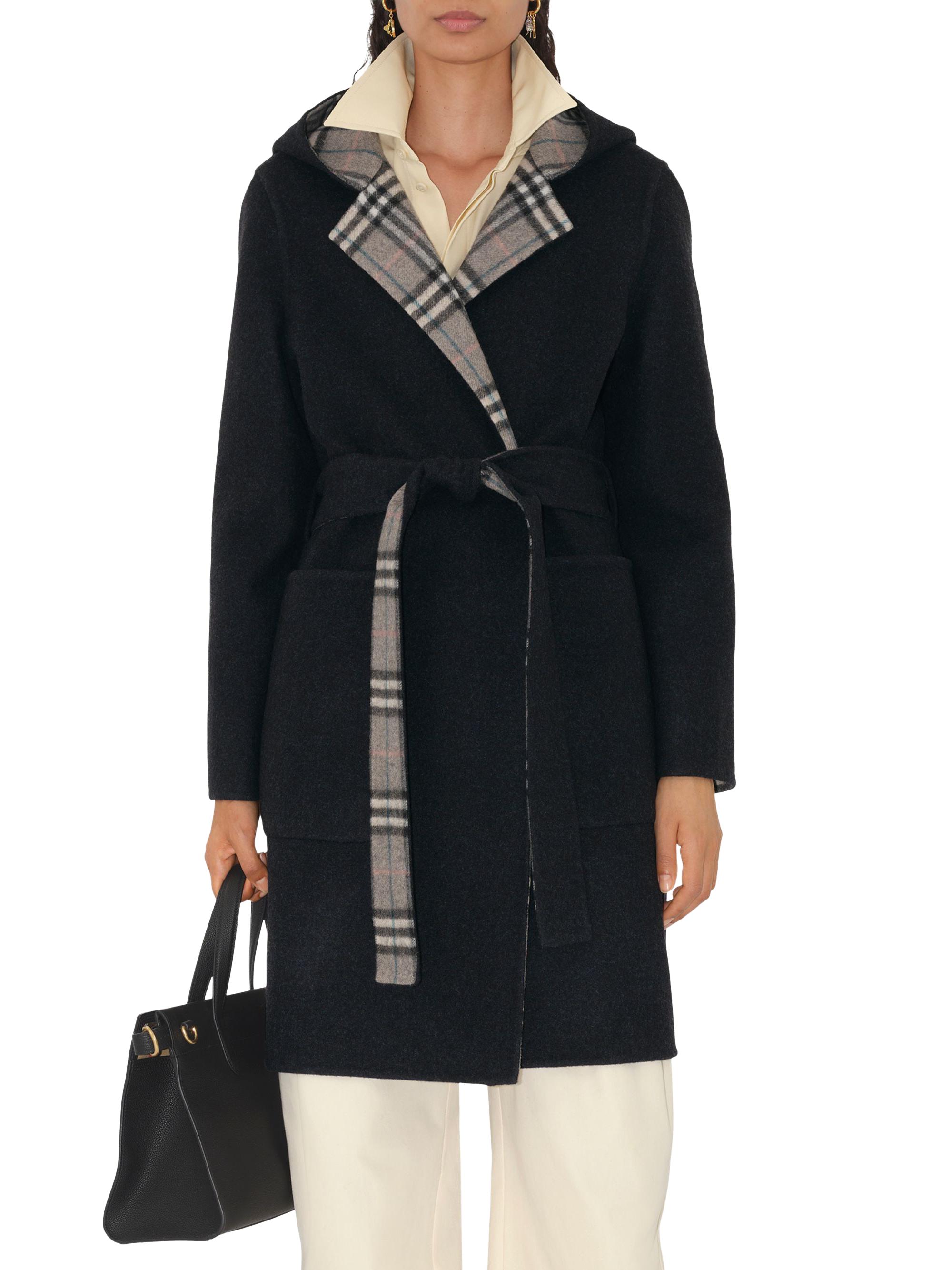 Burberry Hampshire Wool Belted Coat | Saks Fifth Avenue