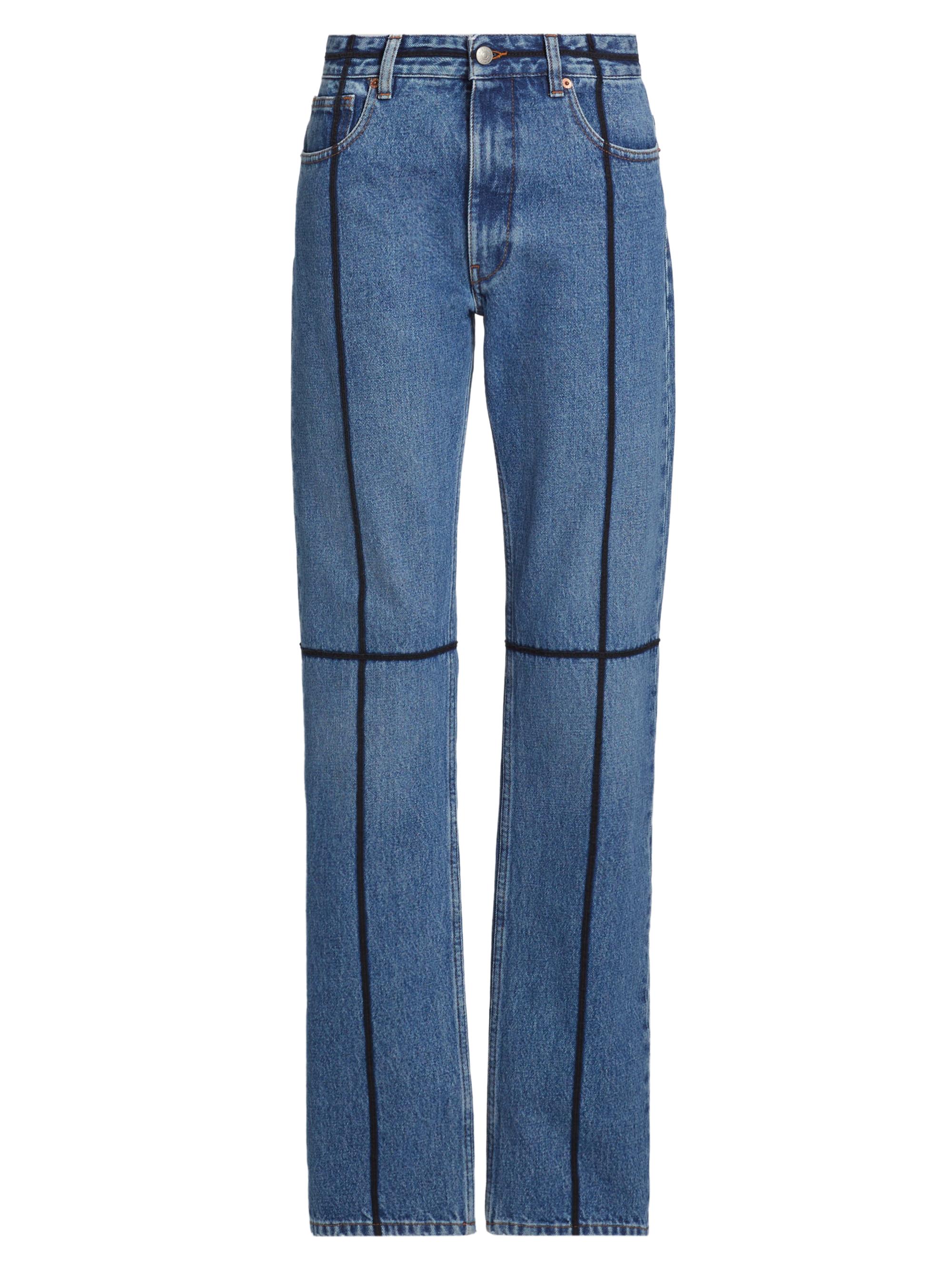MM6 Maison Margiela Twisted Distressed Straight-Leg Jeans | Saks