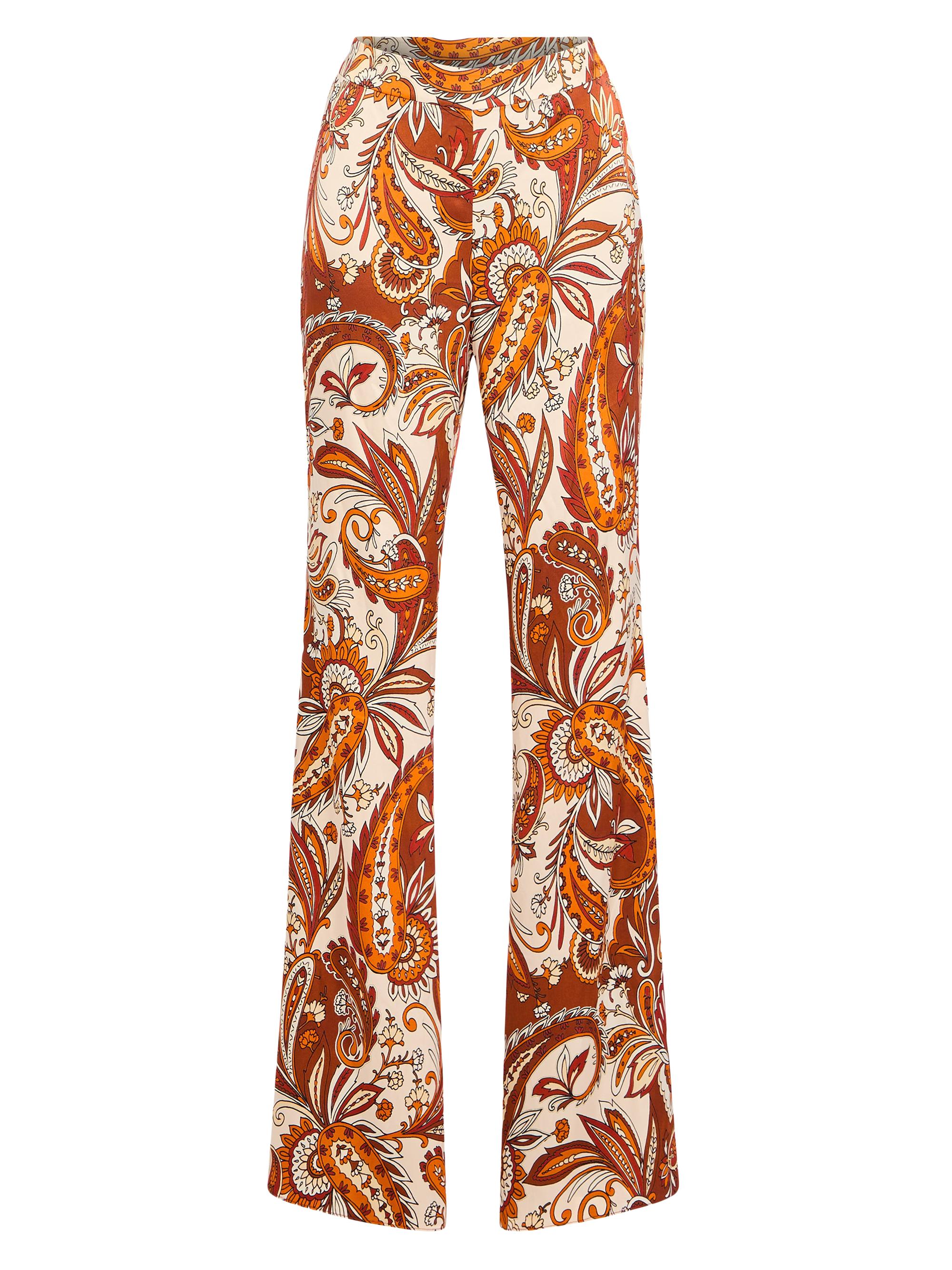 Retrofête Women's Harmoni Pants - Terracotta Paisley