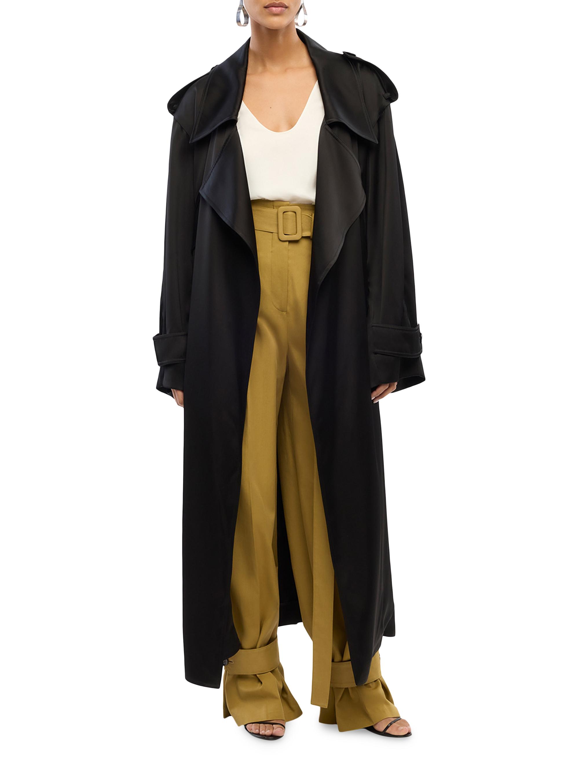 HOT Womens Coats Another Tomorrow Trench Coat Another