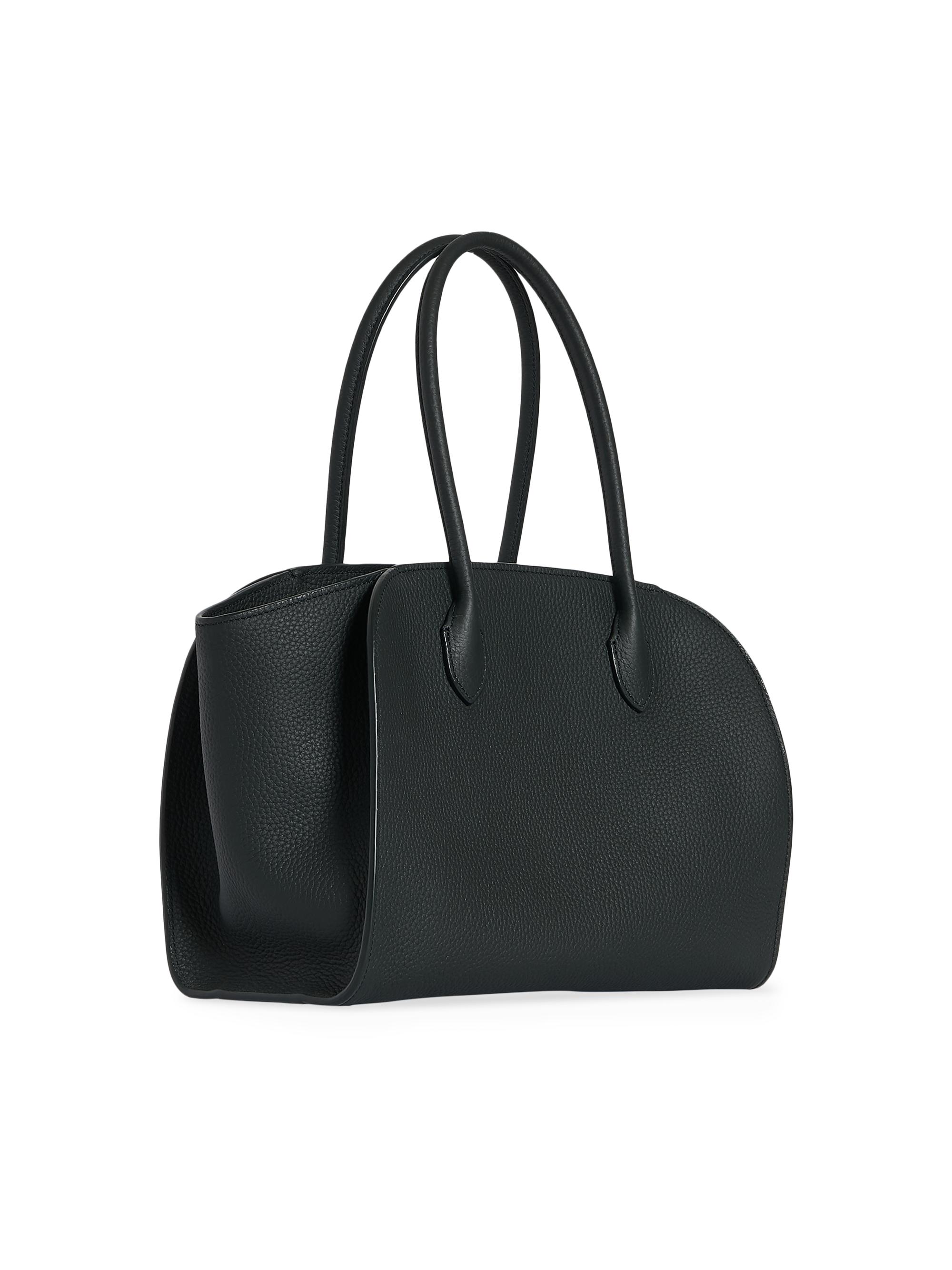 The Row Marlo 12 Pebbled Leather Tote Bag | Saks Fifth Avenue