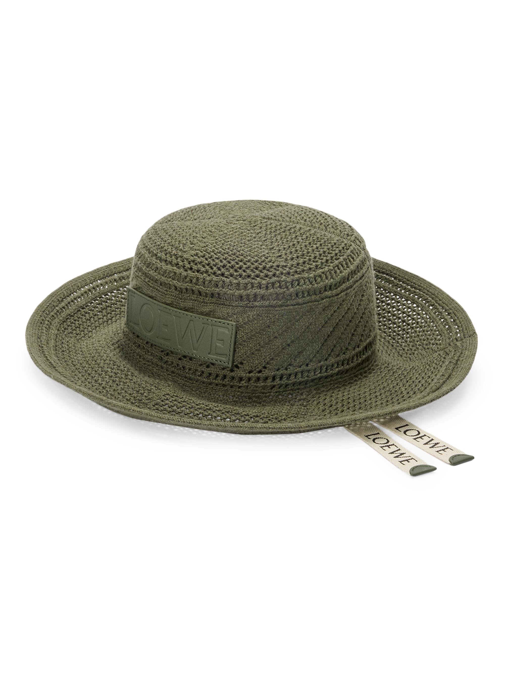 LOEWE Logo Fisherman Knit Hat | Saks Fifth Avenue