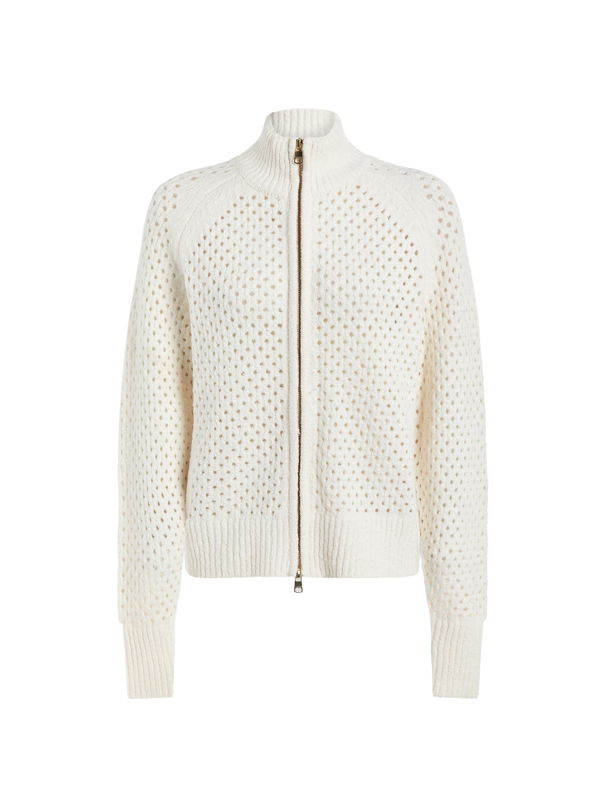 Varley Women's Mandy Cotton-Blend Boucle Jacket - Coconut Milk