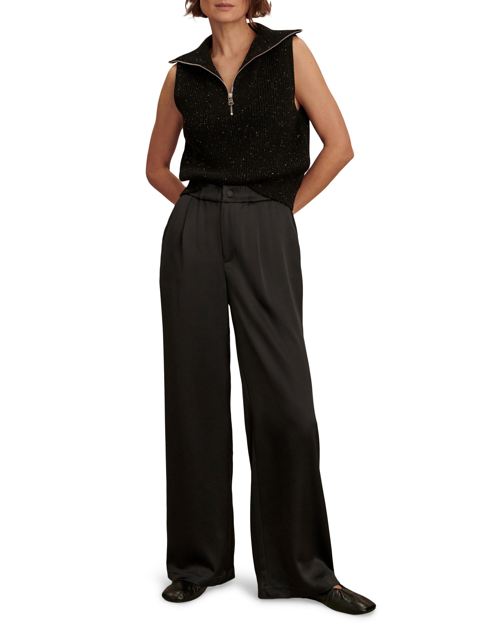 Varley Bryden 2.0 Sateen Wide-Leg Pants | Saks Fifth Avenue