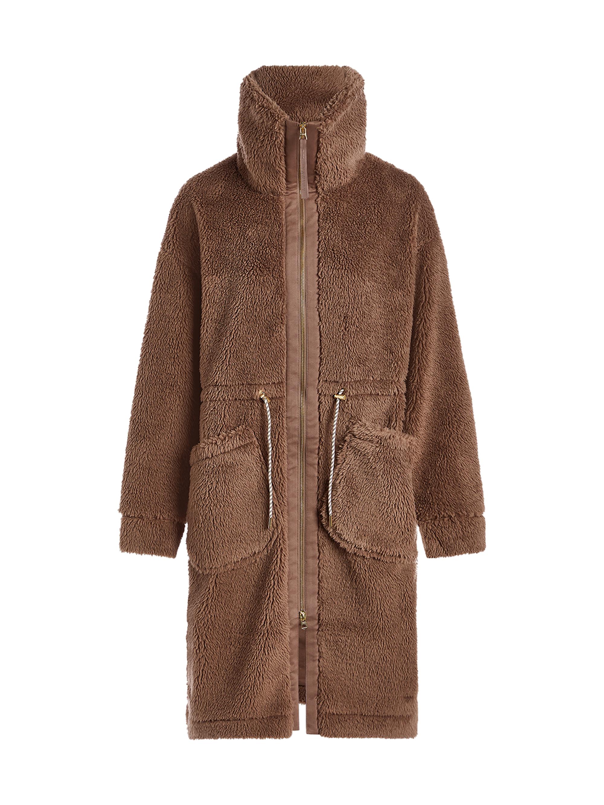 Varley Logan Drawstring Sherpa Coat | Saks Fifth Avenue