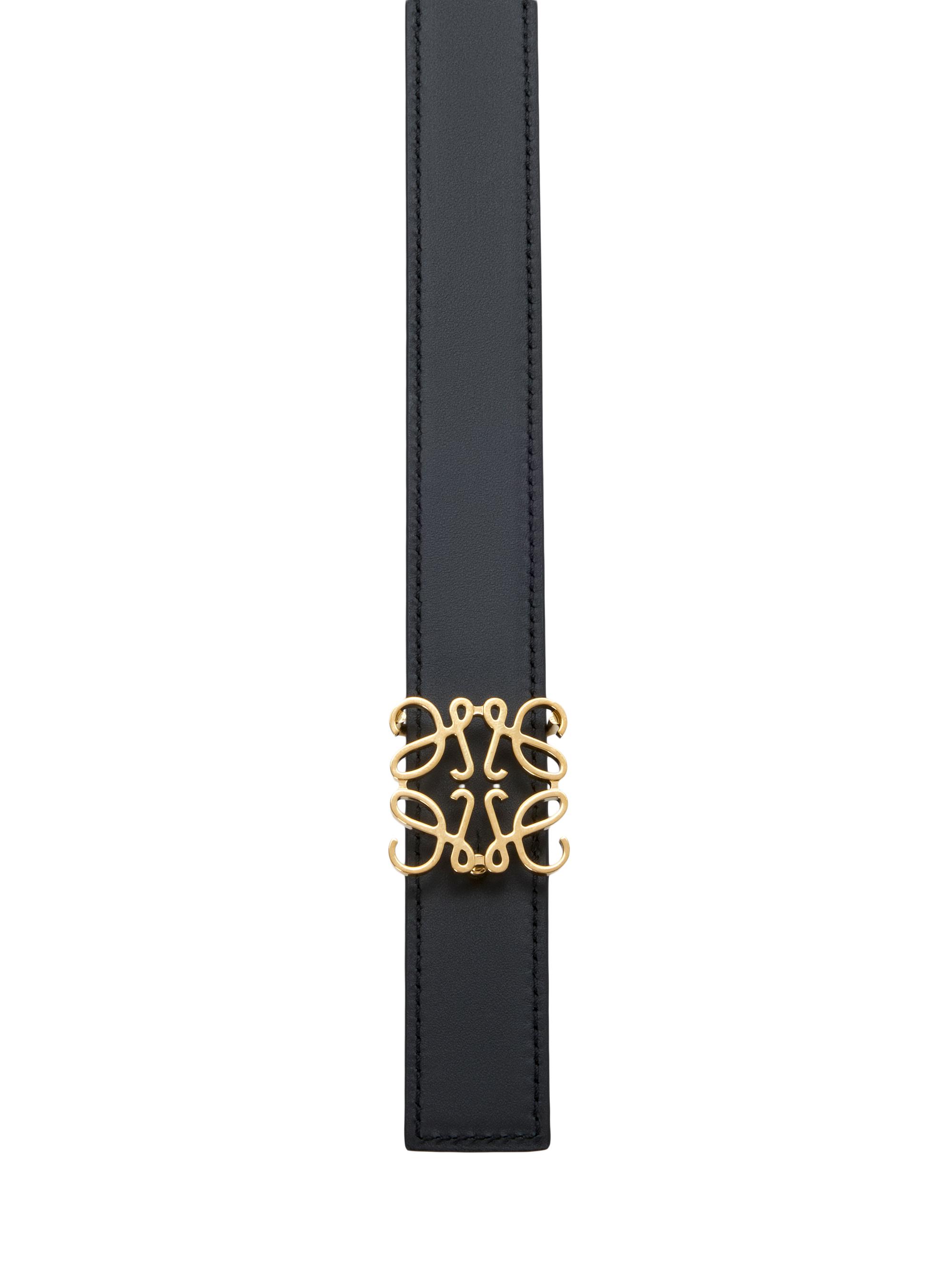 LOEWE Anagram Reversible Leather Belt | Saks Fifth Avenue