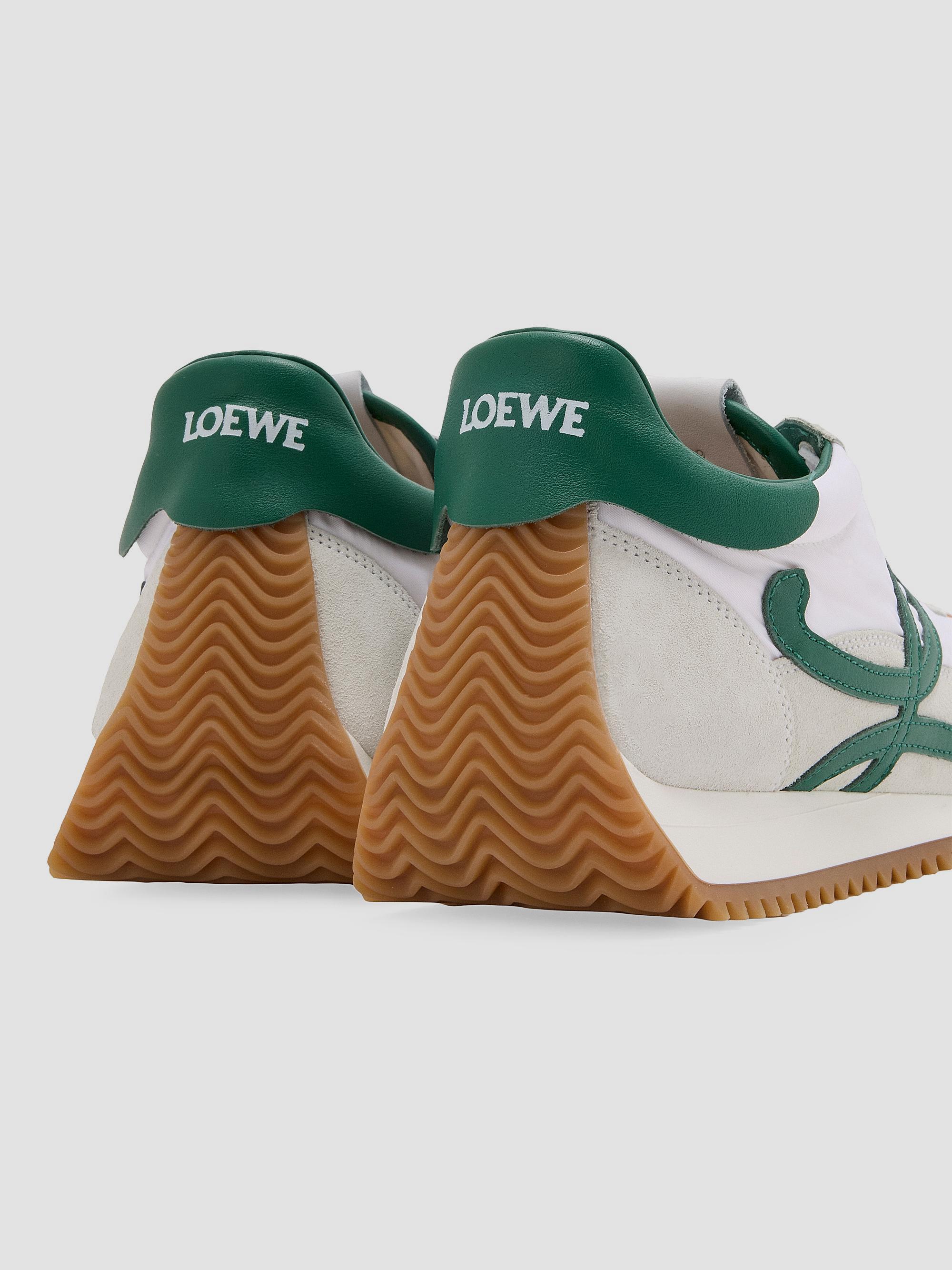LOEWE Men's Flow Runner 2.0 Leather & Suede Low-Top Sneakers