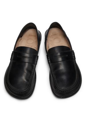 LOEWE Campo Flap Back Leather Penny Loafers | Saks Fifth Avenue