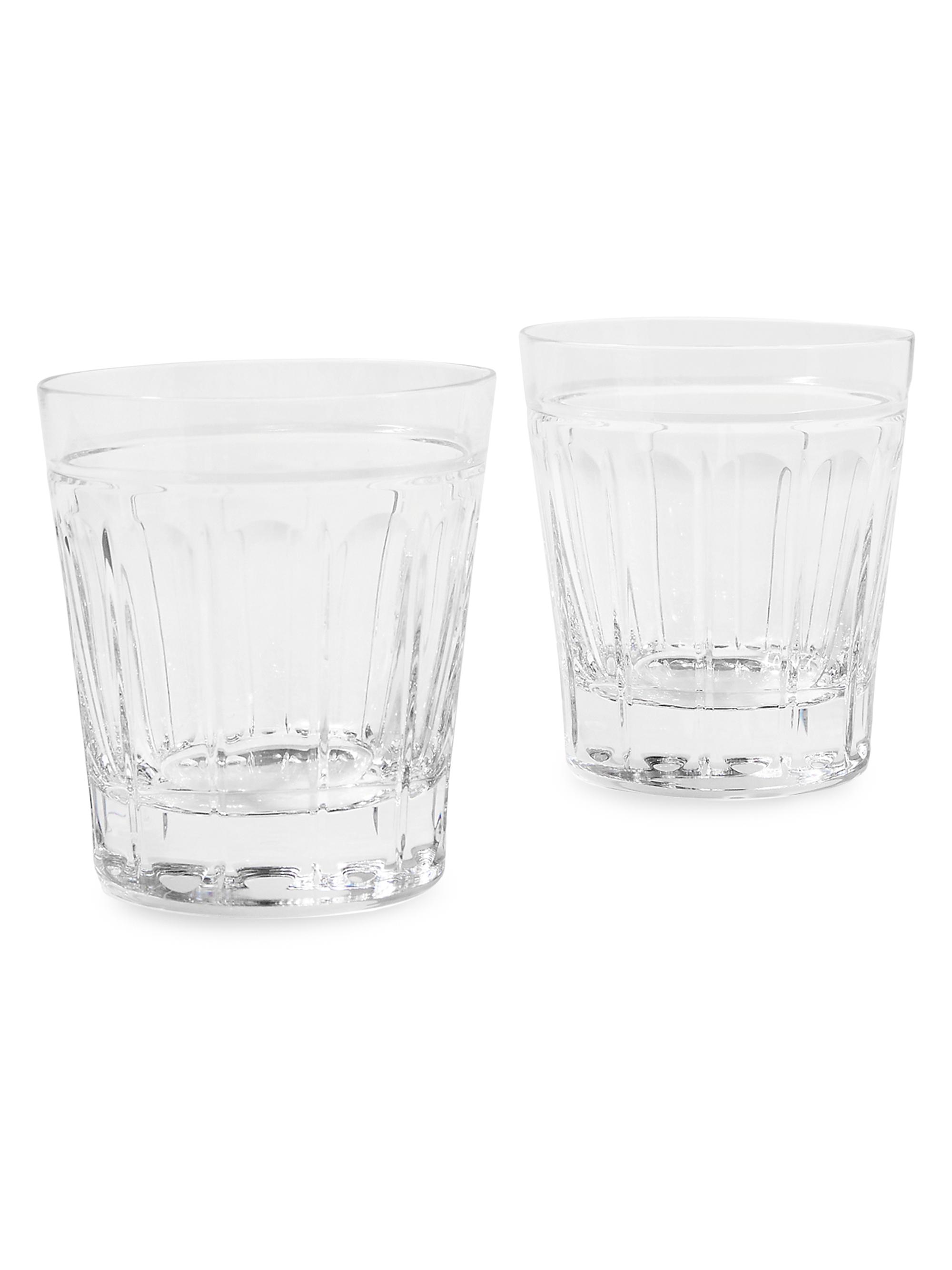 Ralph Lauren Coraline 2-Piece Double Old Fashioned Glass Set - Clear