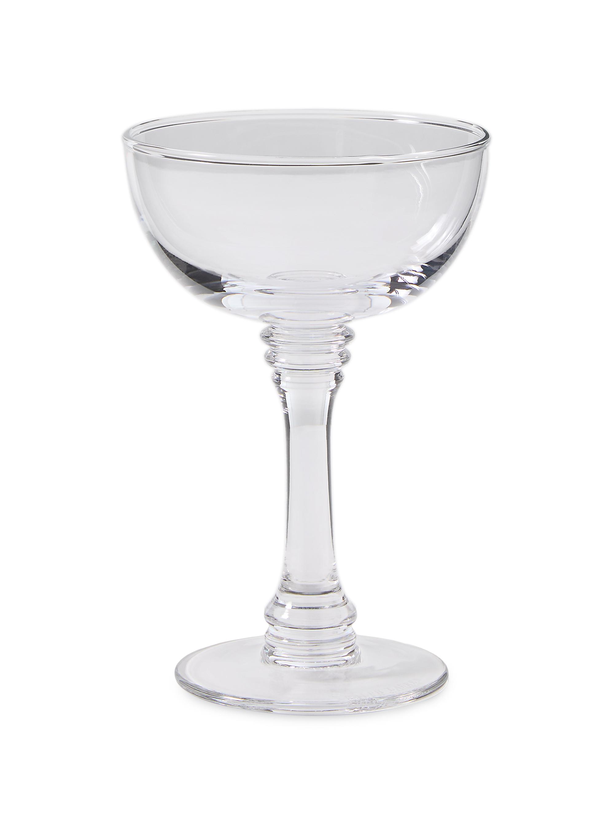 Ralph Lauren Ethan Champagne Coupe Glass - Clear
