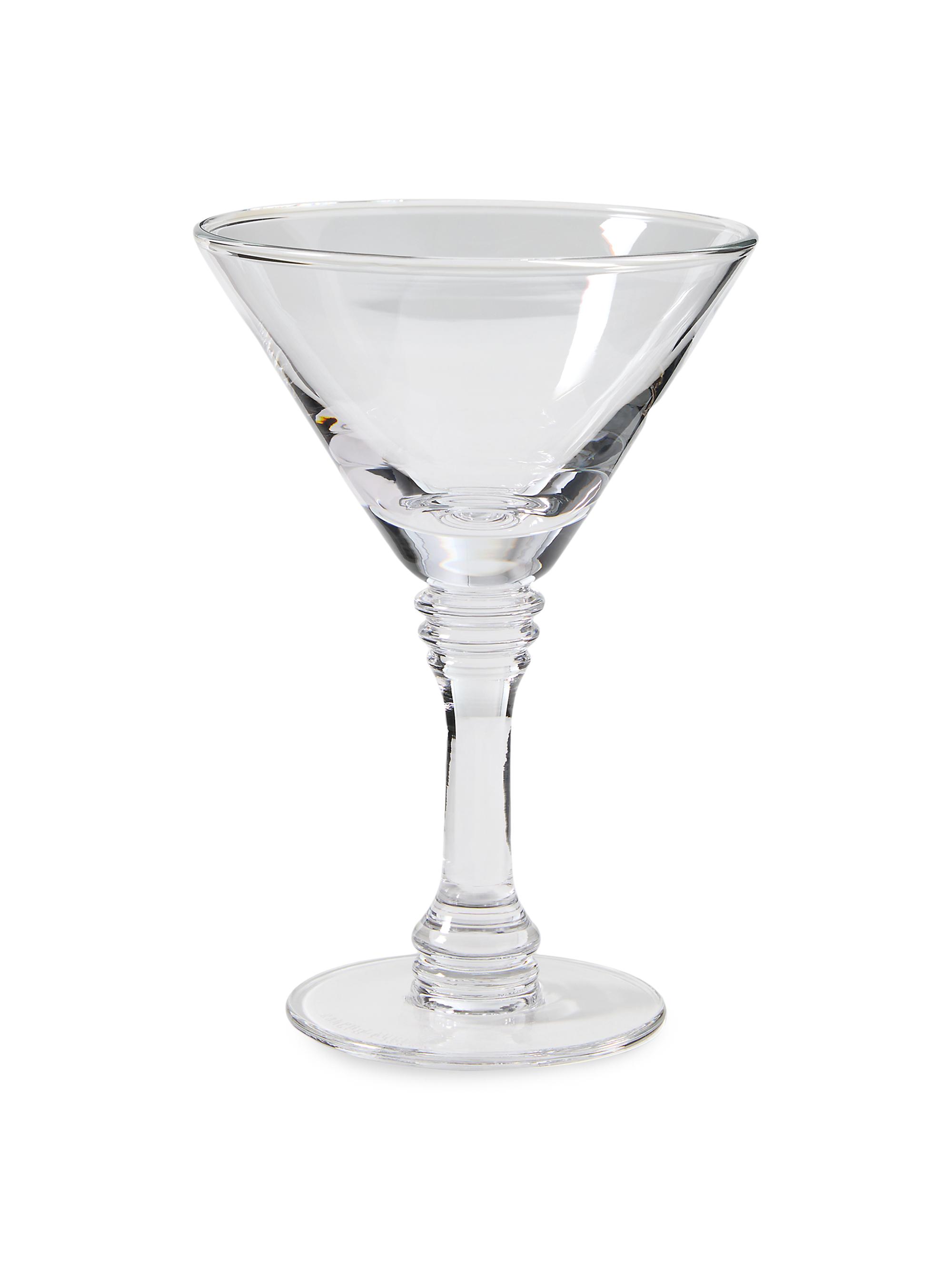 Ralph Lauren Ethan Martini Glass - Clear