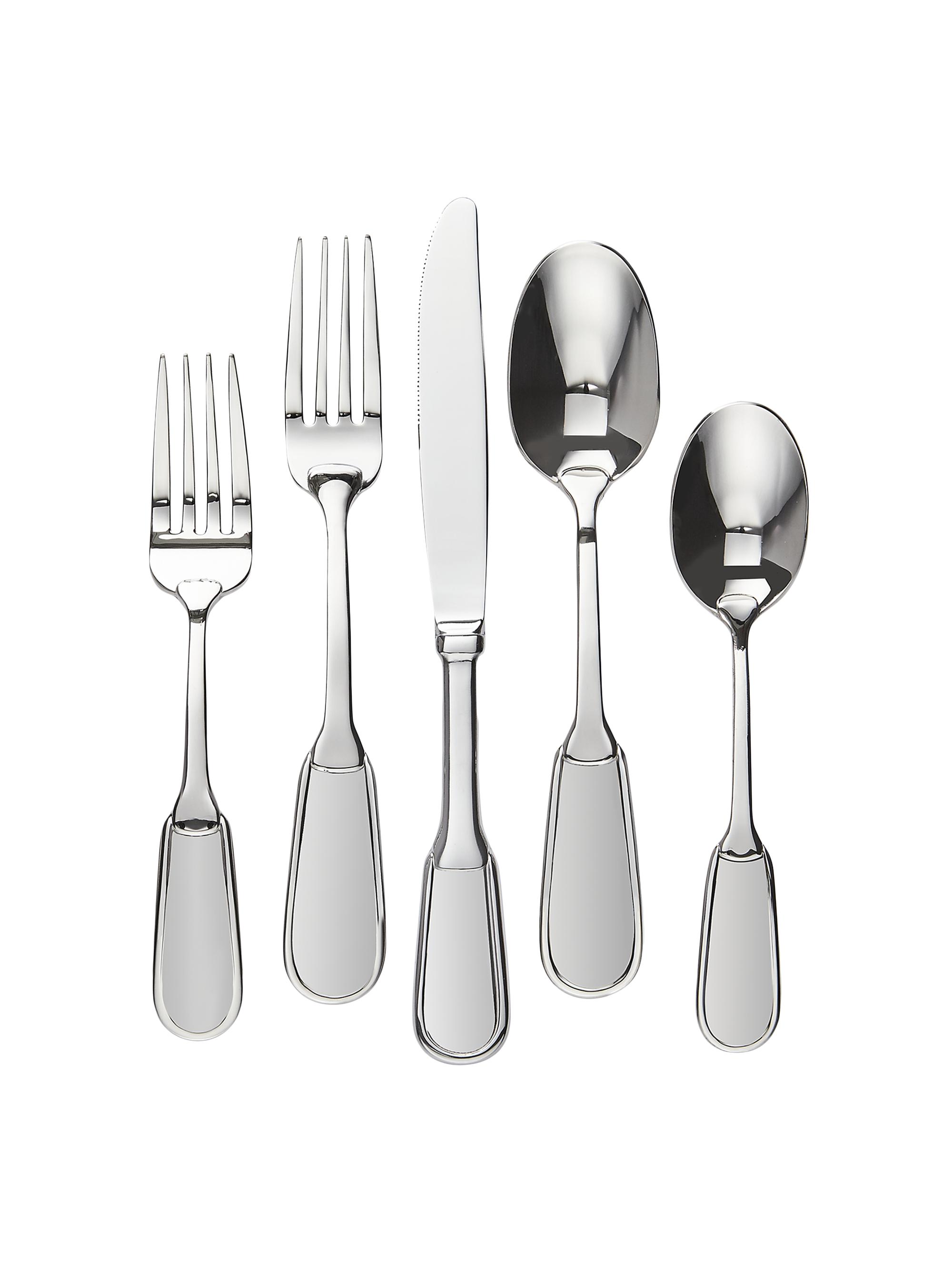 Ralph Lauren Wentworth 5-Piece Flatware Set - Silver