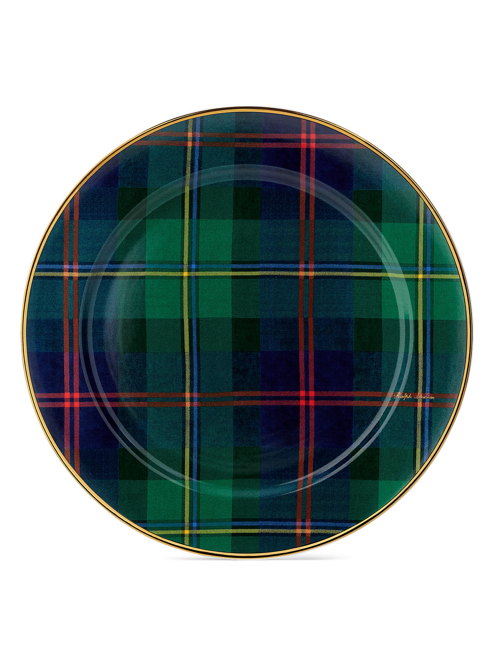 Ralph Lauren Wexford Porcelain Charger Plate - Green Multi