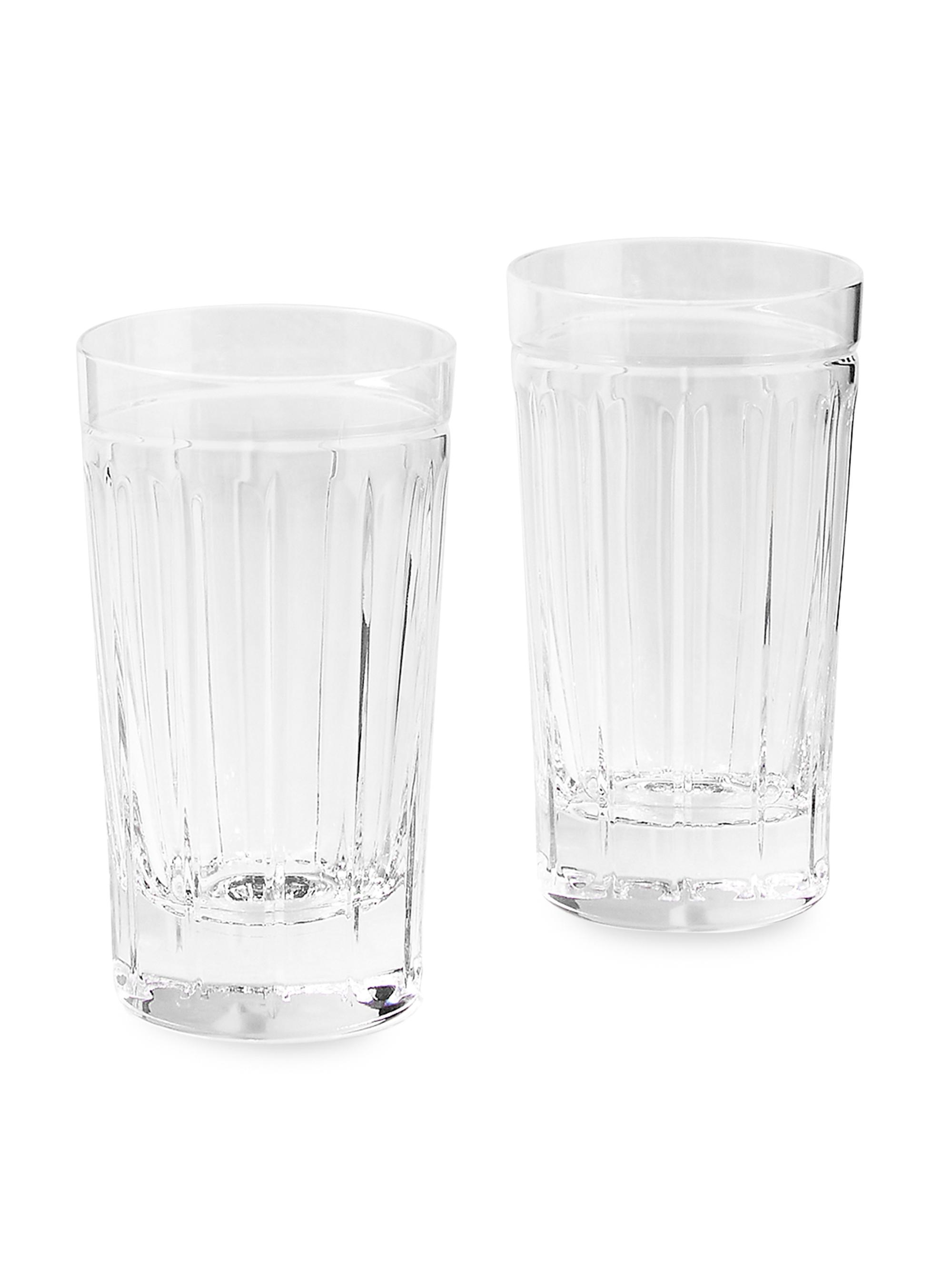 Ralph Lauren Coraline 2-Piece Highball Glass Set - Clear
