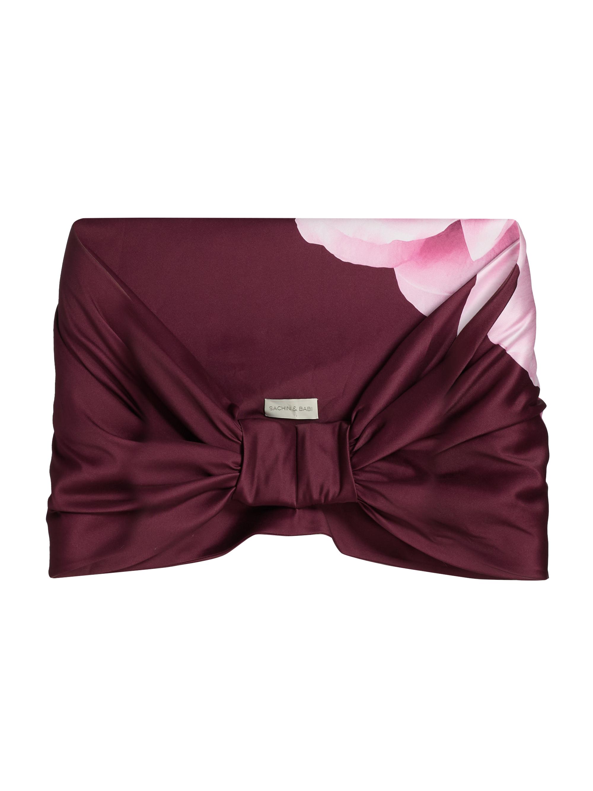 Sachin & Babi Women's Floral Hug Shawl - Bordeaux Esperance