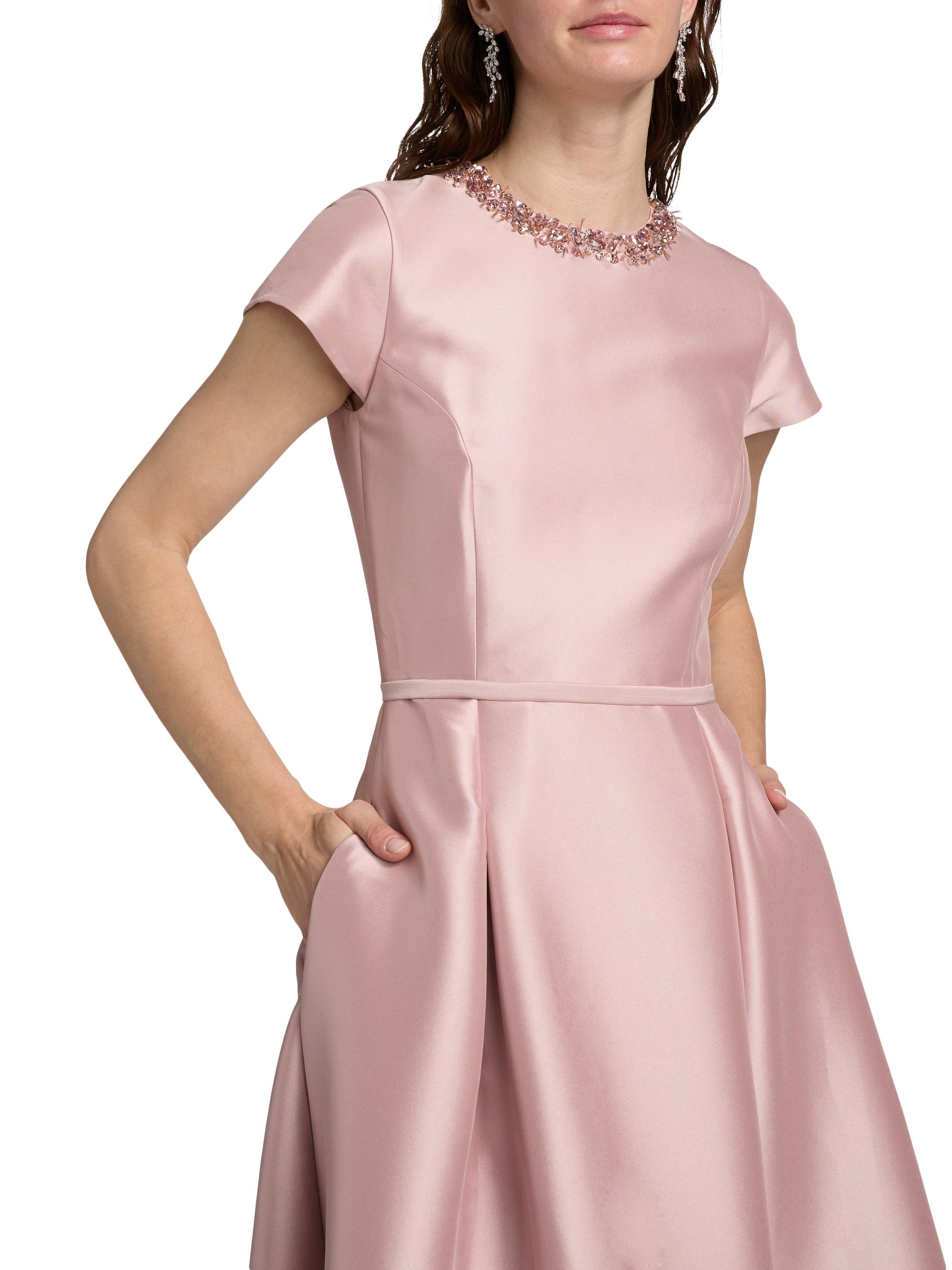 Sachin & Babi Embellished Blythe Gown - Rose Quartz - Size 8