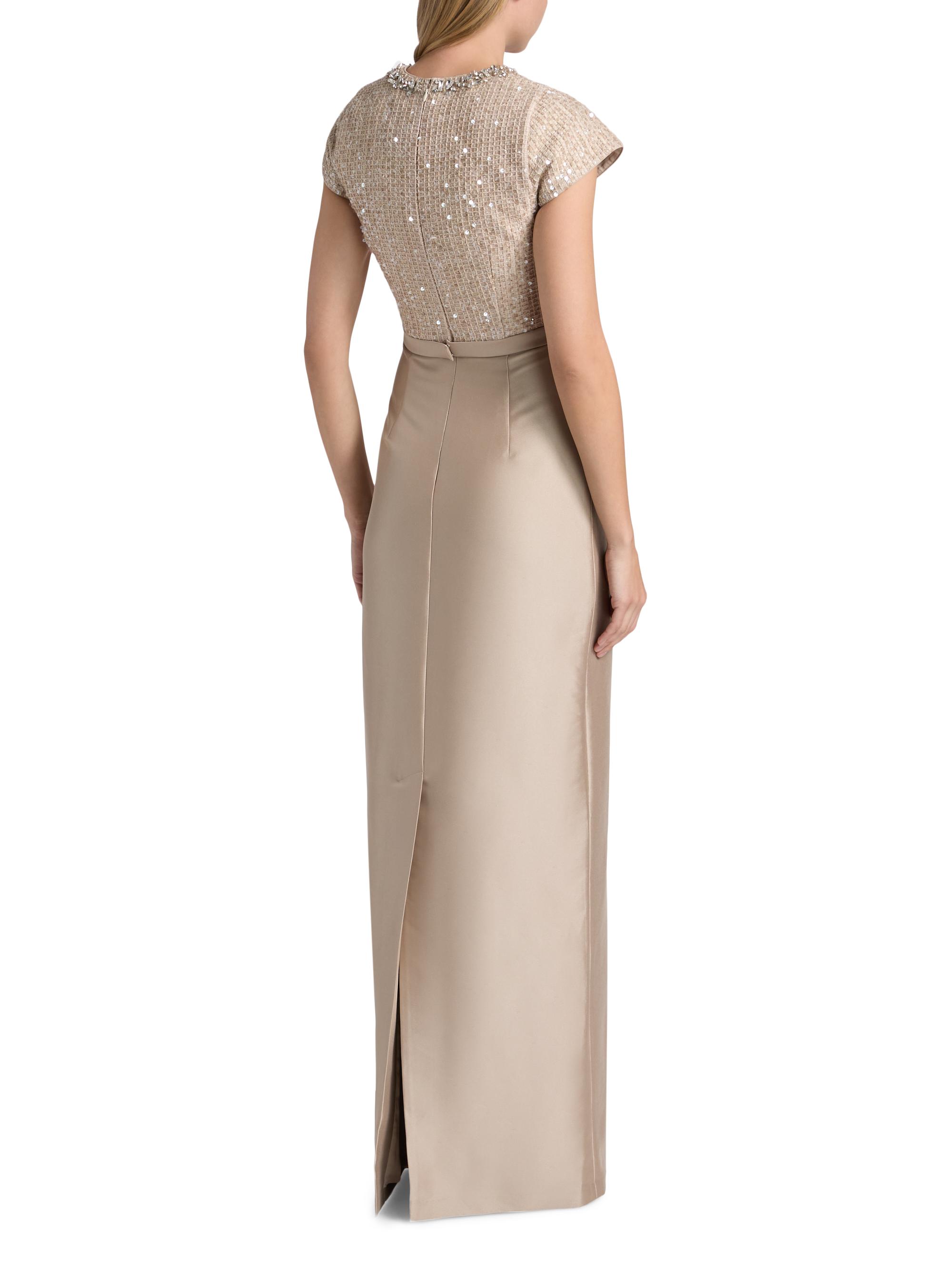 sachin & babi isolde sequin maxi dress Sachin & Babi Isla Gown - DUNE/PEWTER