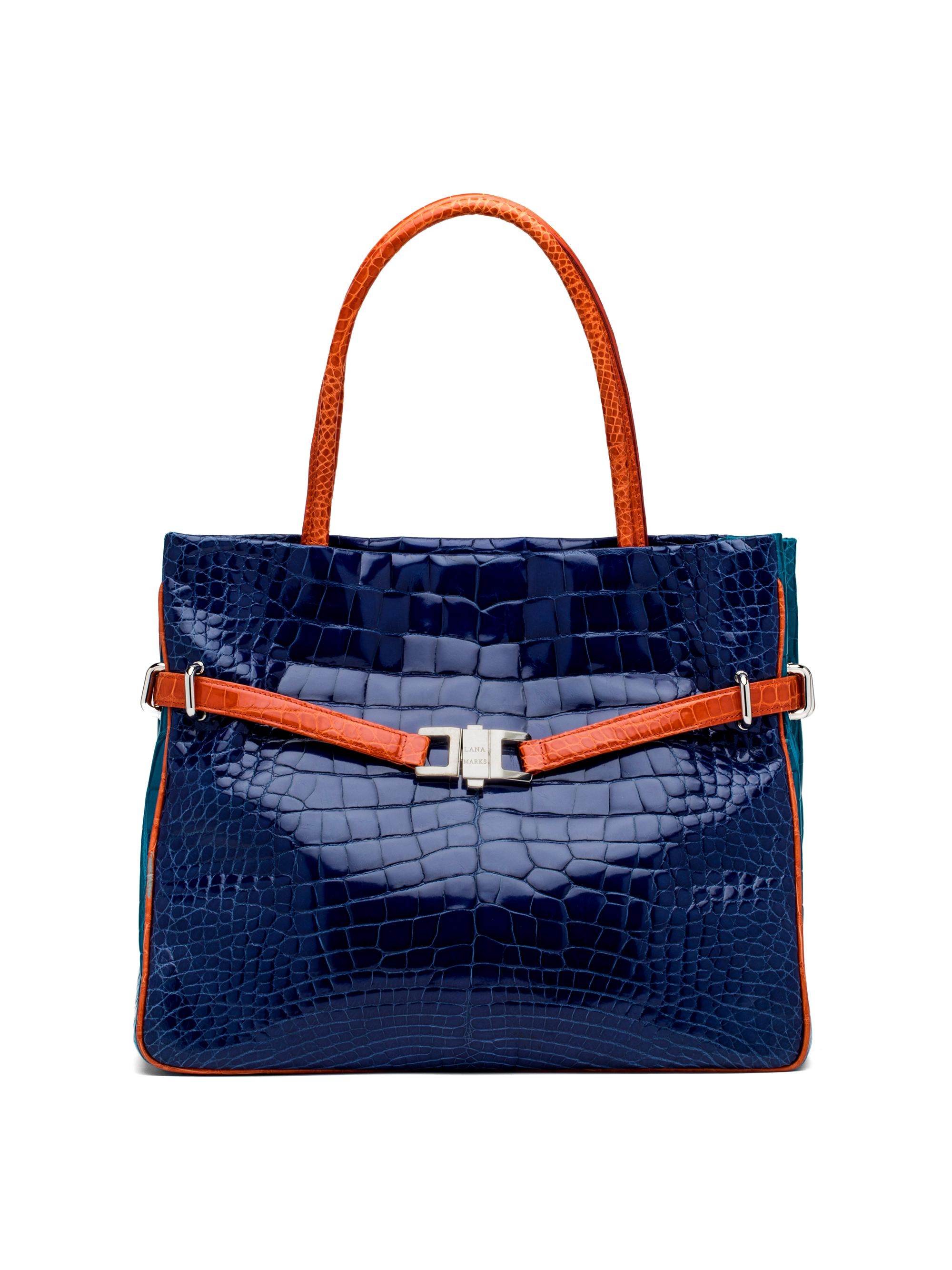 Lana Marks Women's The Positano Tote Bag - Royal Blue