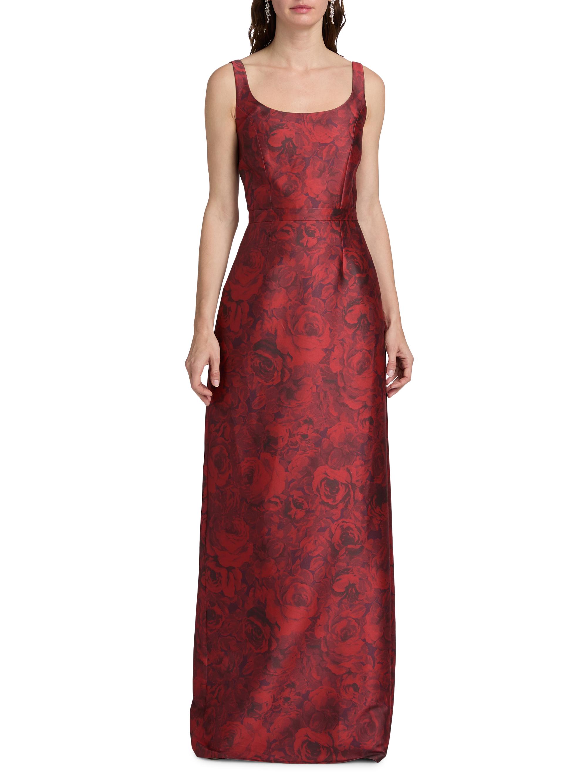 レディースウェア babi2122 SACHIN BABI Lana Floral Print Satin Gown | Saks Fifth Avenue
