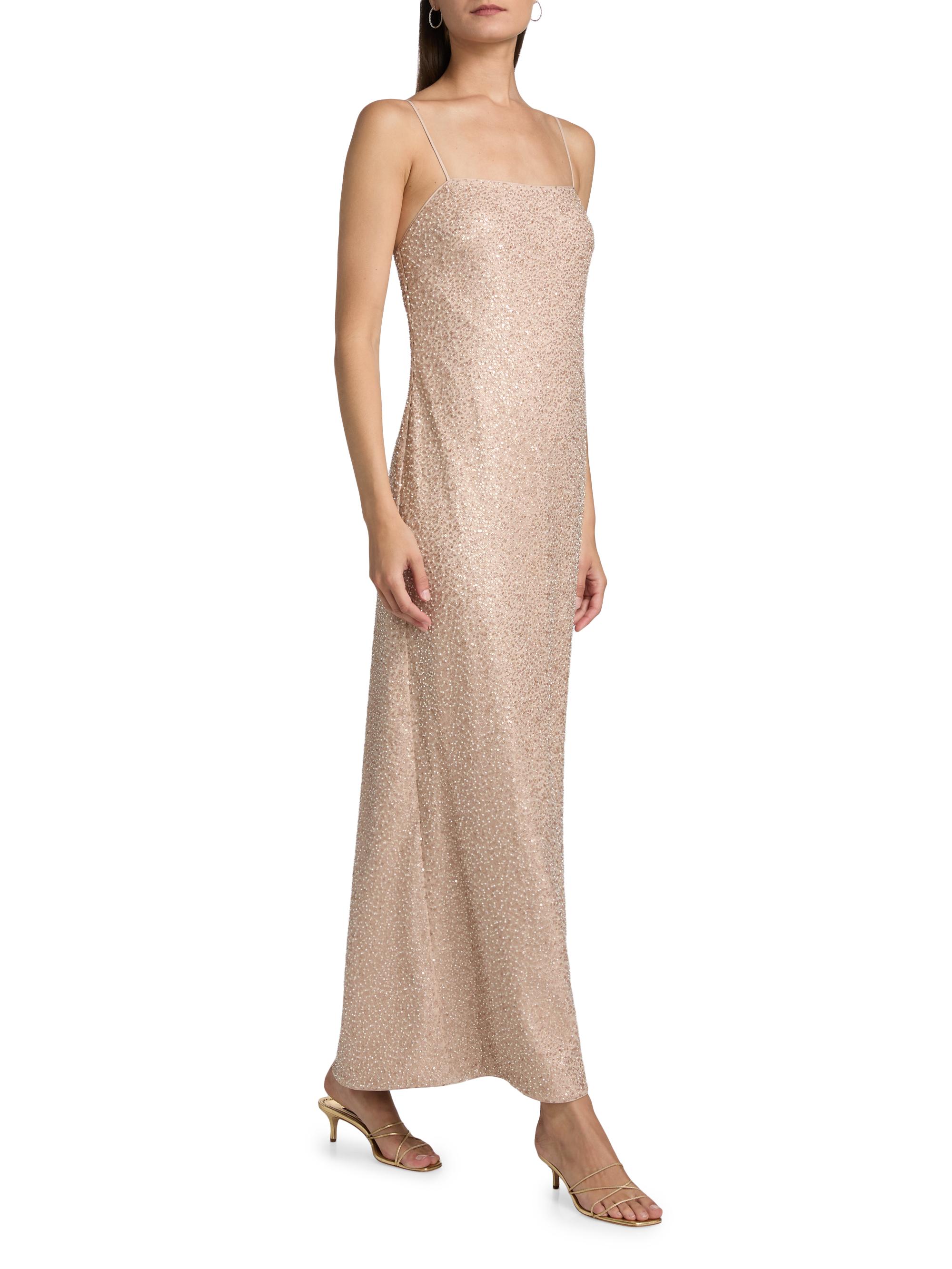 gold fitted dress Anastasia Evening Gown – Girl Meets Dress main image 1