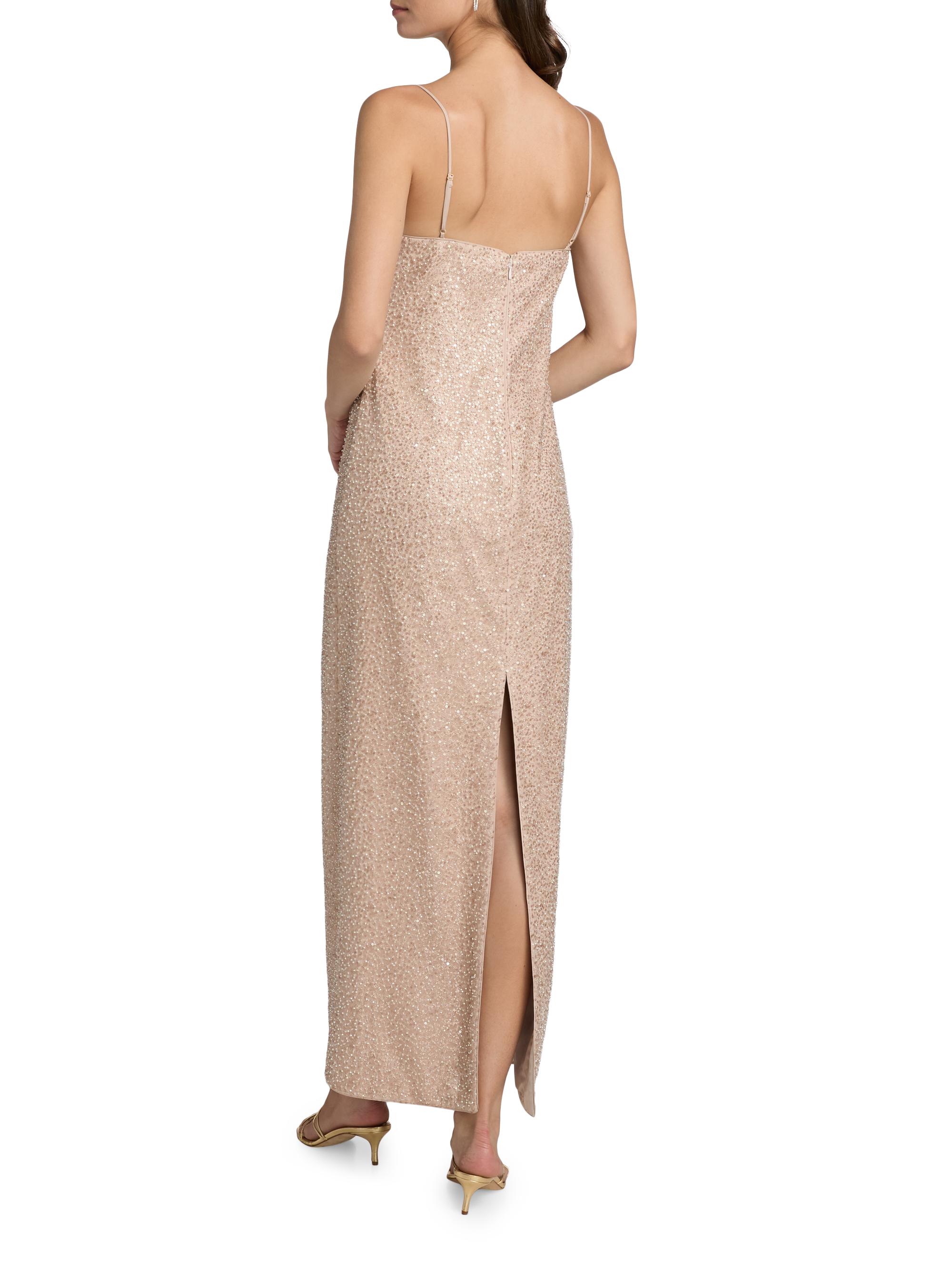 anastasia gold lace formal dress Anastasia Corset Gown w/ Sash- Emerald main image 1