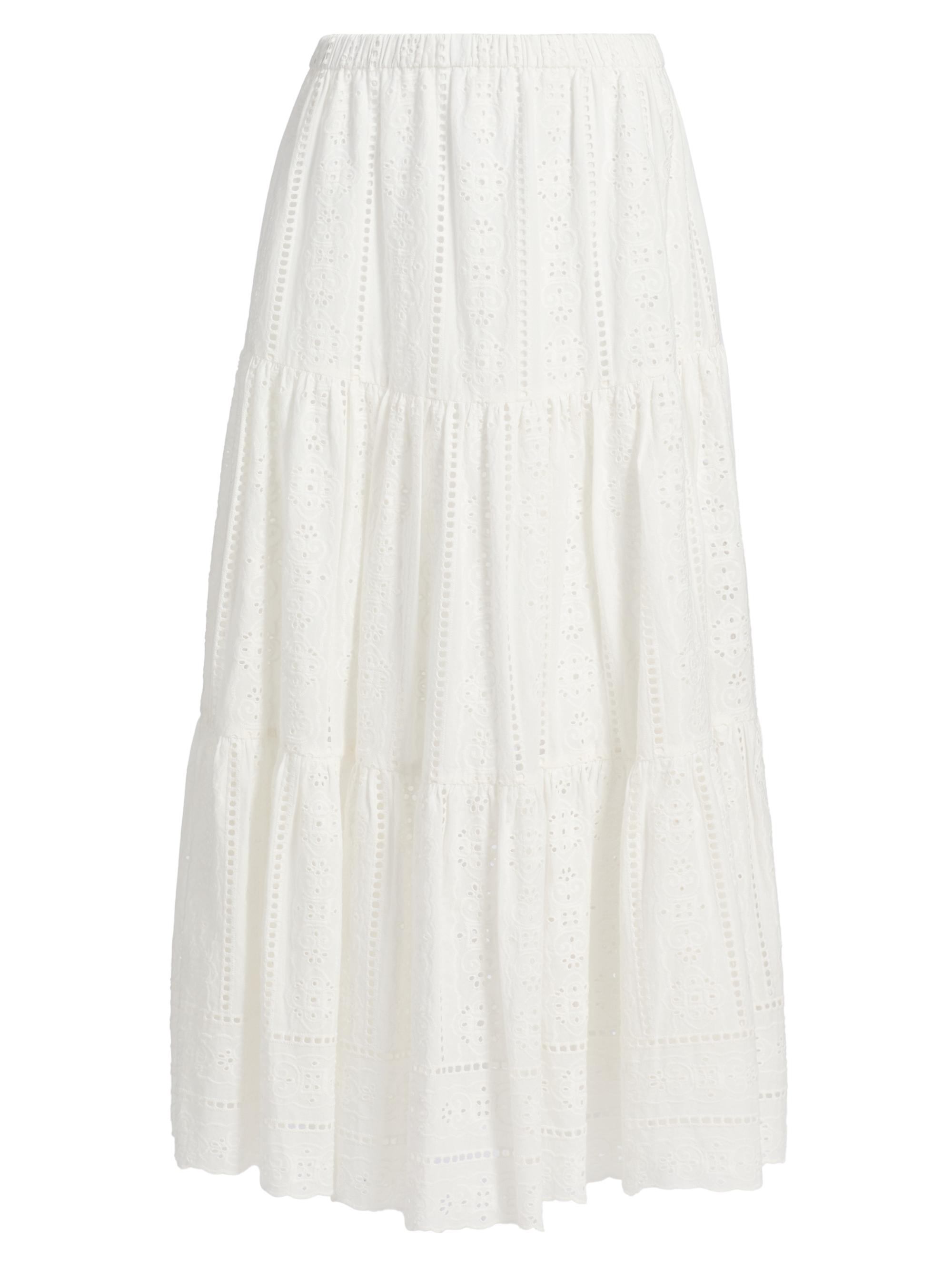 Cara Cara Women's Melanie Embroidered Eyelet Maxi Skirt - Bria Eyelet
