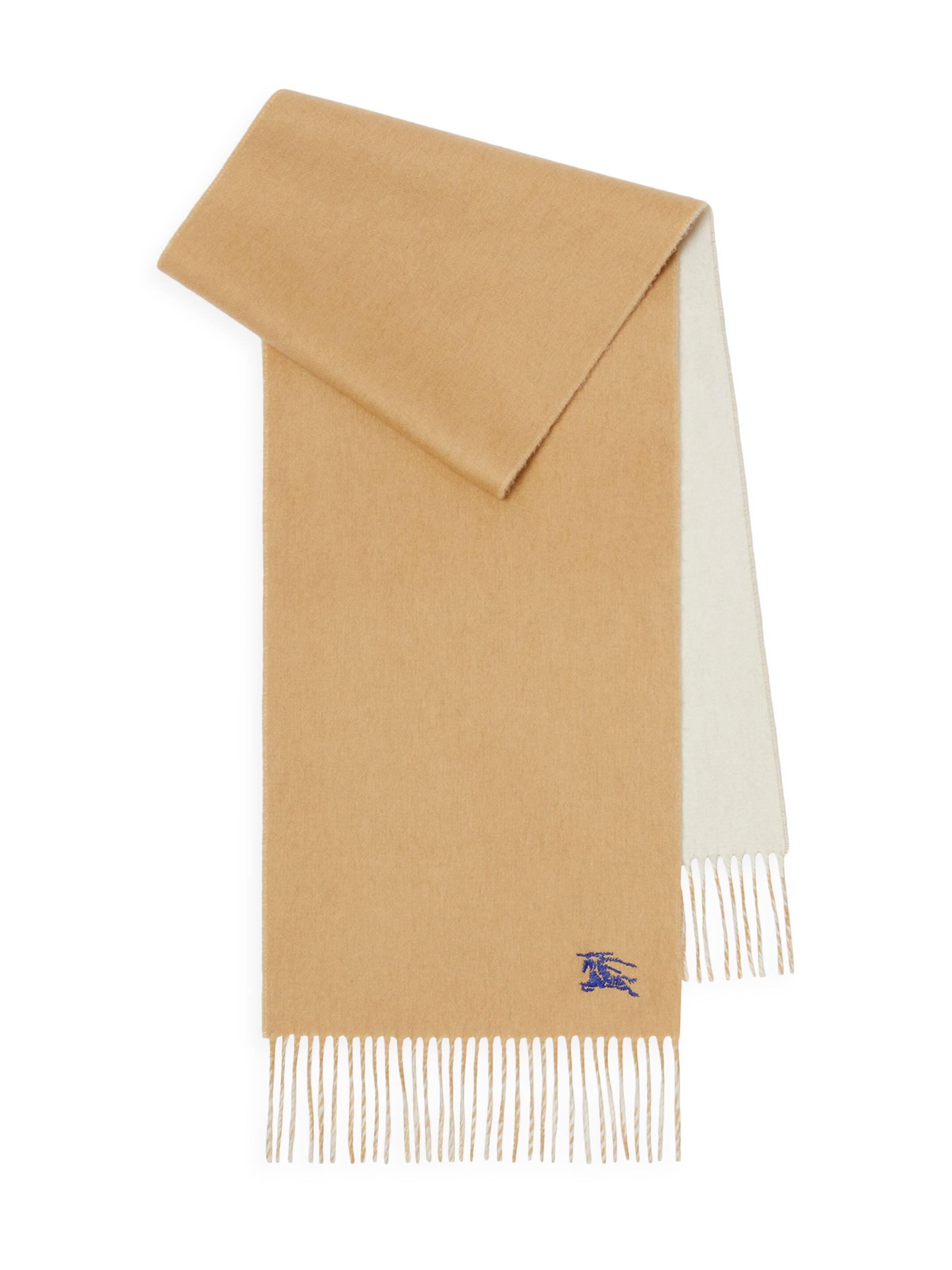 Burberry Women's Reversible Cashmere Scarf - Sand Neutral