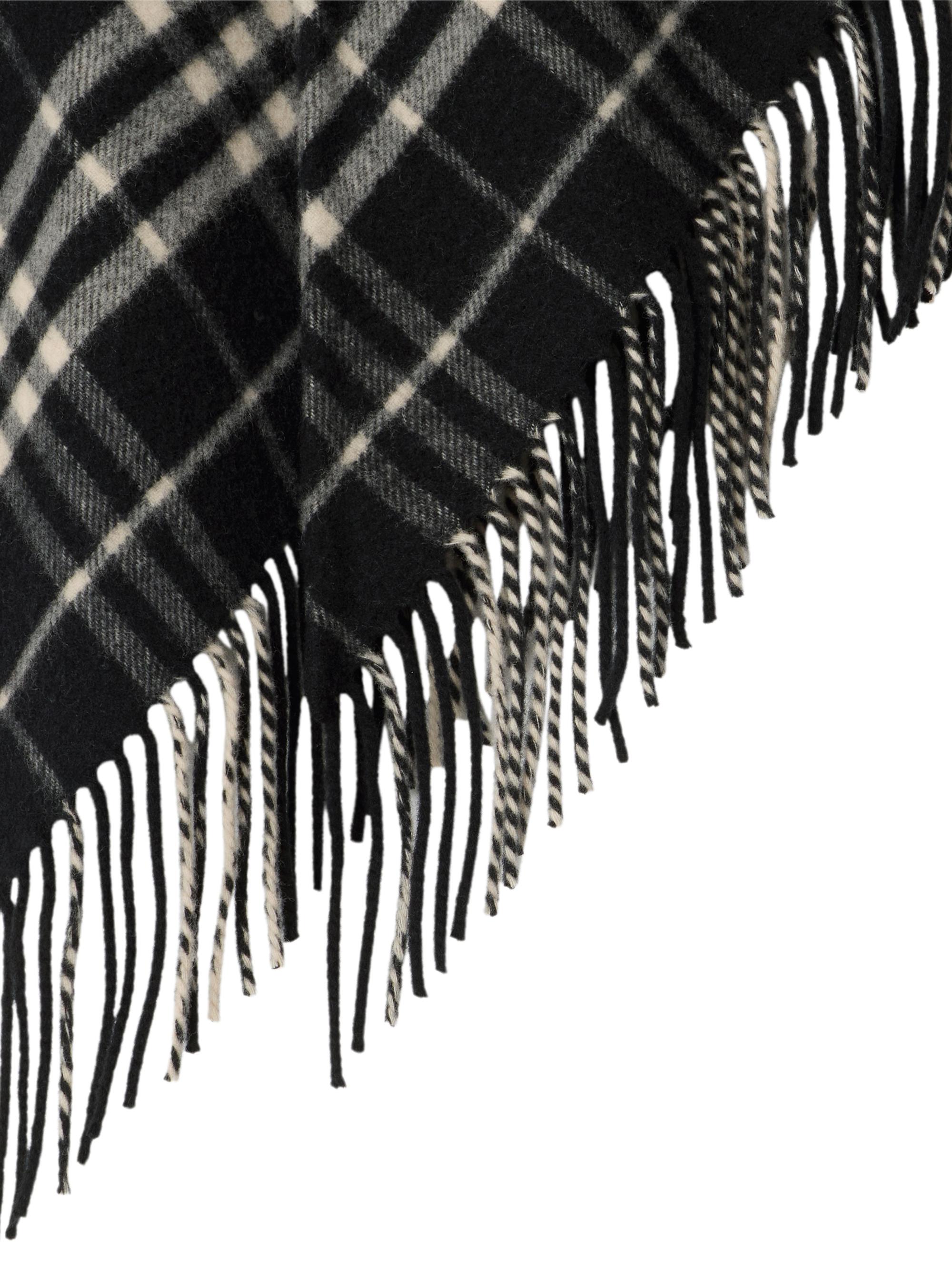 Burberry Check Wool-Cashmere Cape | Saks Fifth Avenue