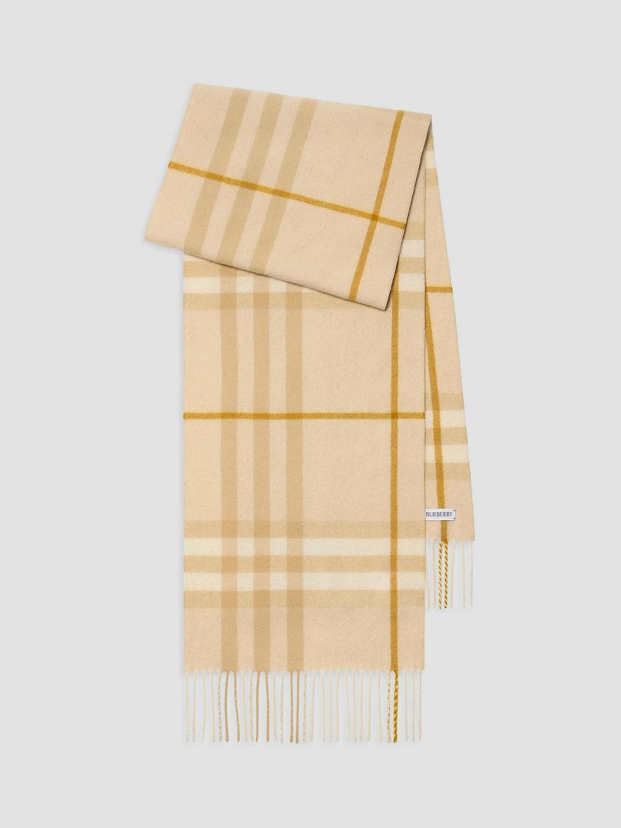 Burberry Check Cashmere Scarf | Saks Fifth Avenue