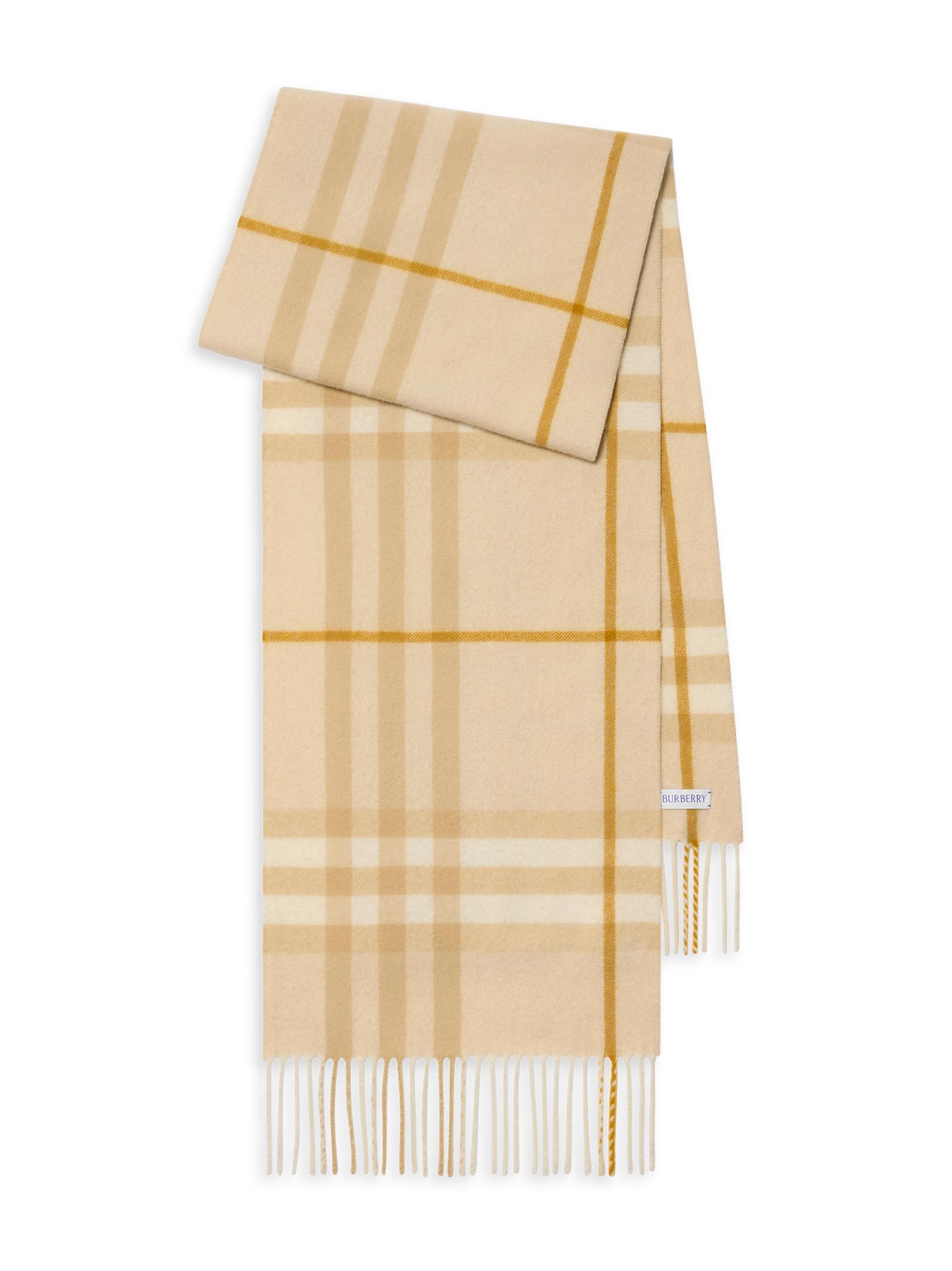 小物 BURBERRY GIANT CHECK CASHMERE Burberry Giant Check Cashmere Scarf | Saks Fifth Avenue