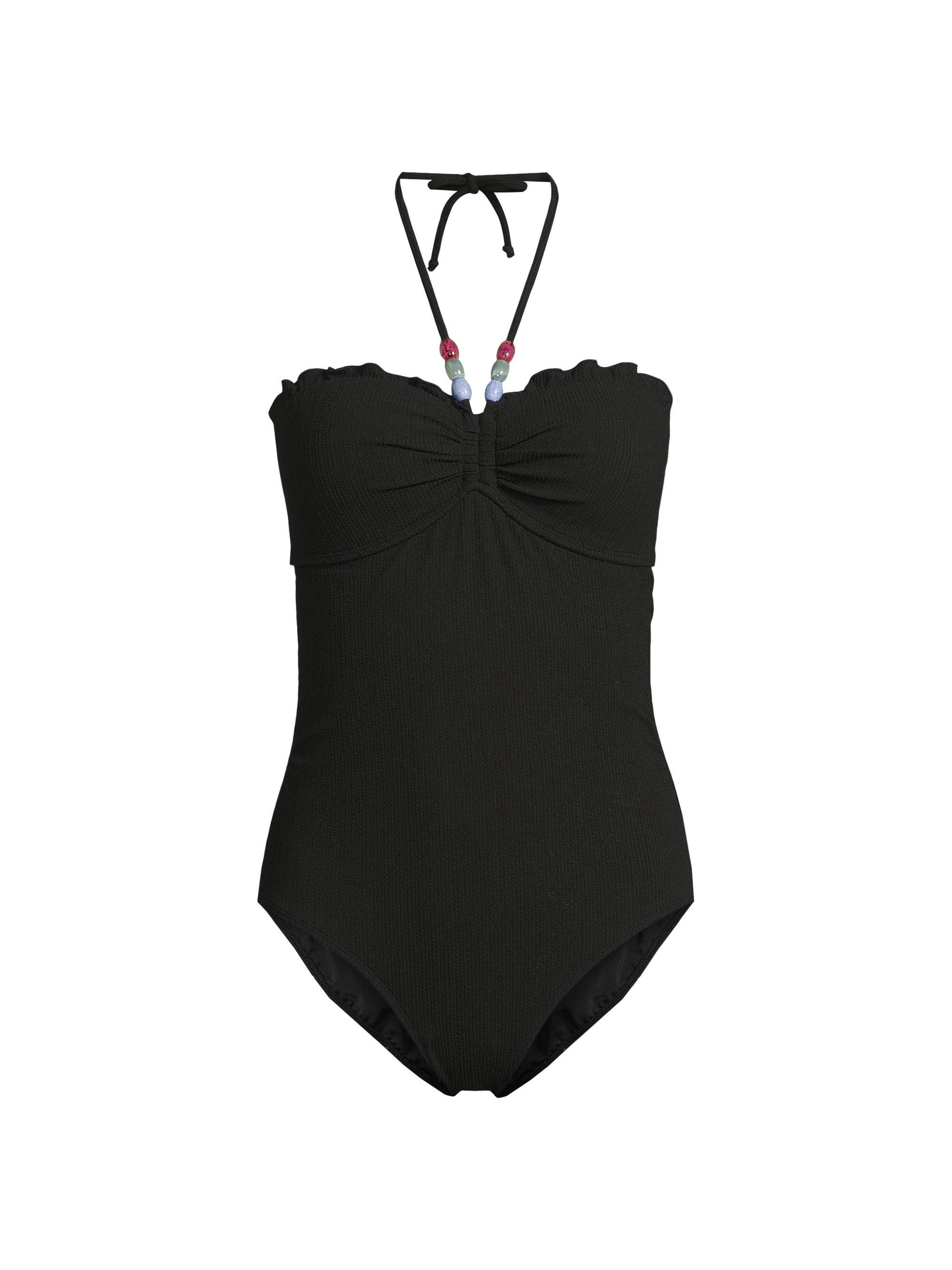 Change of Scenery Women's Talia One-Piece Swimsuit - Black Texture