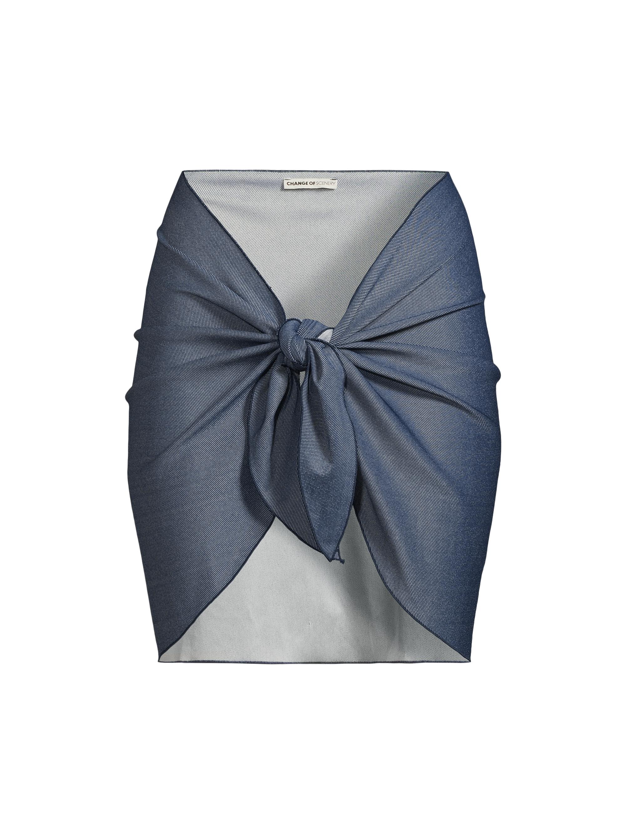 Change of Scenery Women's Liv Twill Sarong - Indigo Twill