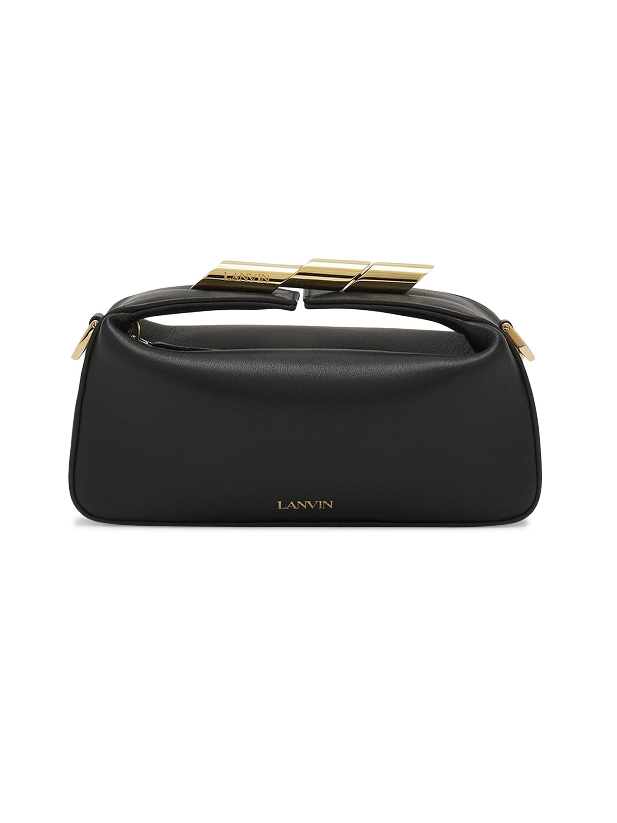 Lanvin Women's Haute Sequence Leather Clutch Bag - Black